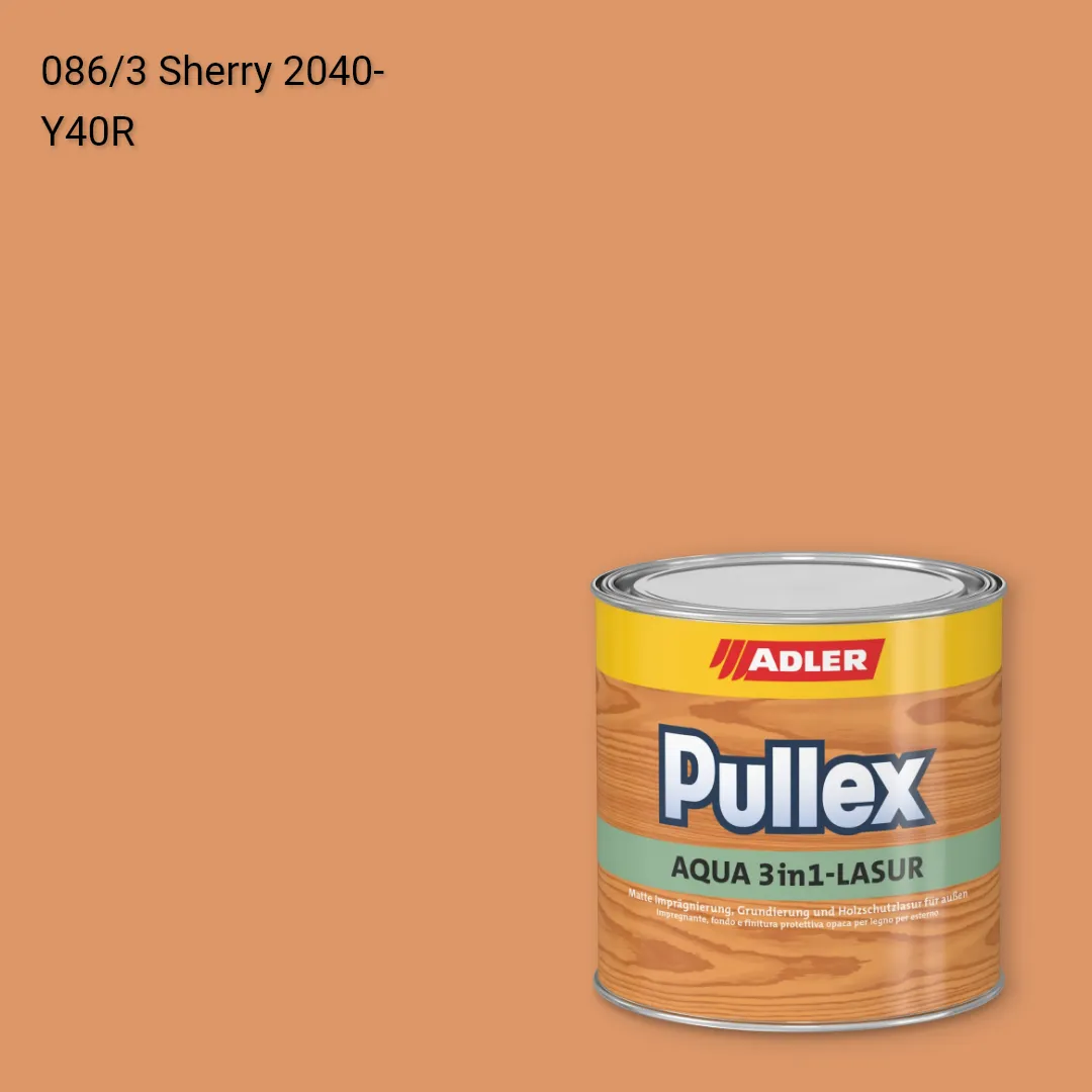 Лазур для дерева Pullex Aqua 3in1-Lasur колір C12 086/3, Adler Color 1200
