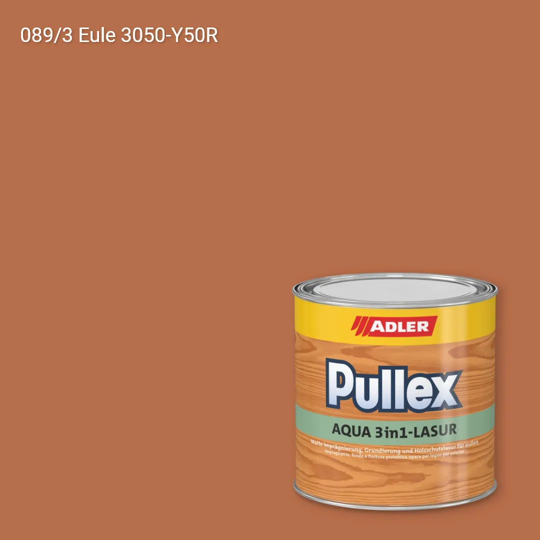 Лазур для дерева Pullex Aqua 3in1-Lasur колір C12 089/3, Adler Color 1200