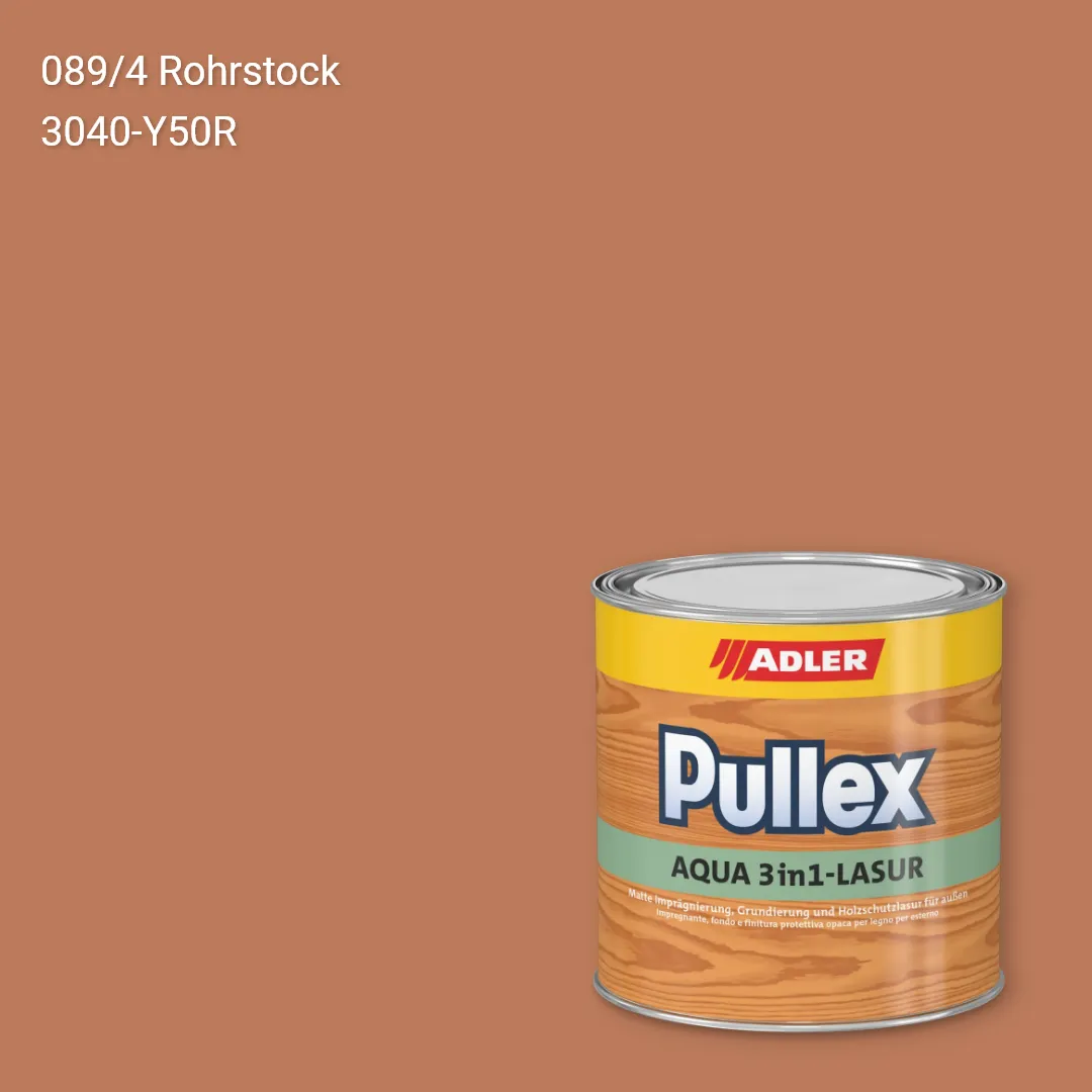 Лазур для дерева Pullex Aqua 3in1-Lasur колір C12 089/4, Adler Color 1200