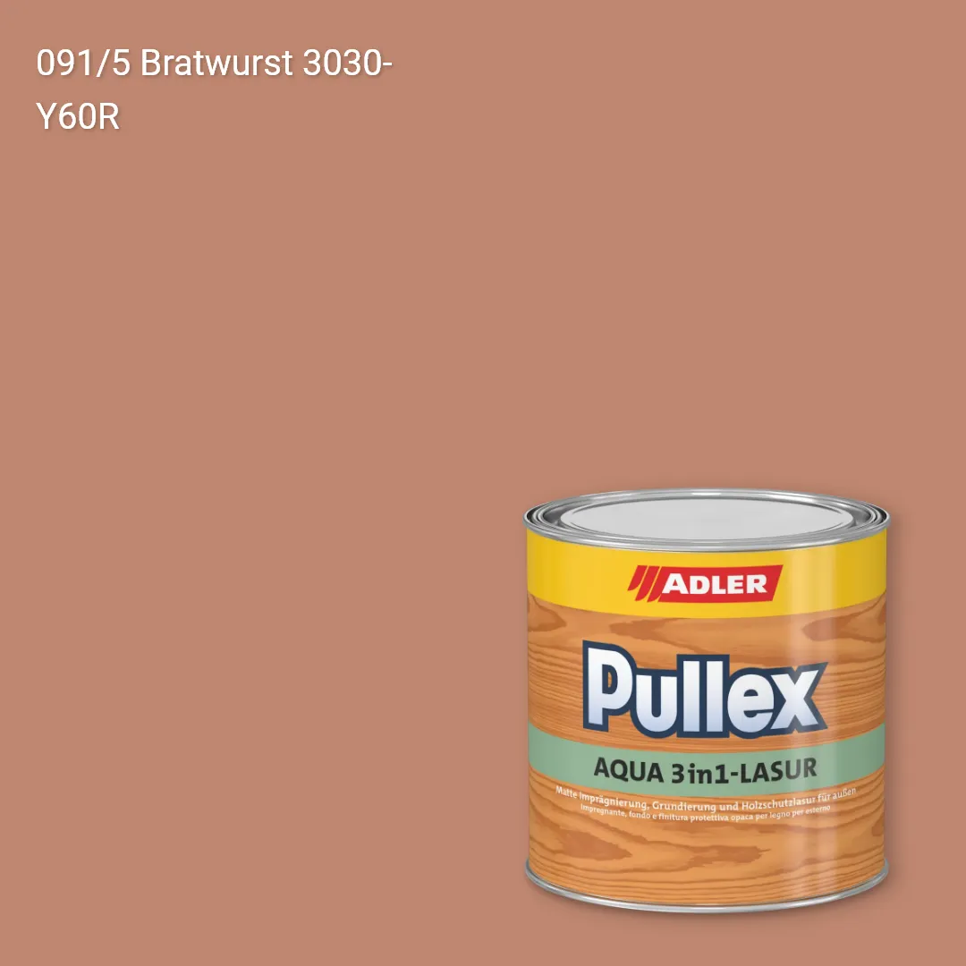 Лазур для дерева Pullex Aqua 3in1-Lasur колір C12 091/5, Adler Color 1200