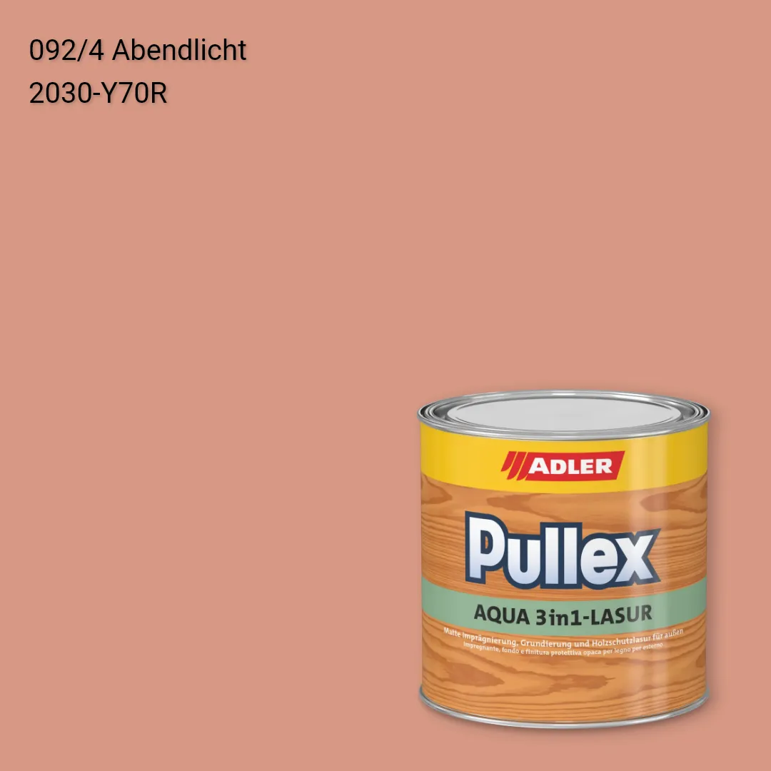 Лазур для дерева Pullex Aqua 3in1-Lasur колір C12 092/4, Adler Color 1200