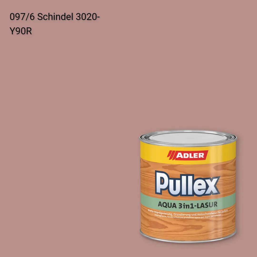 Лазур для дерева Pullex Aqua 3in1-Lasur колір C12 097/6, Adler Color 1200