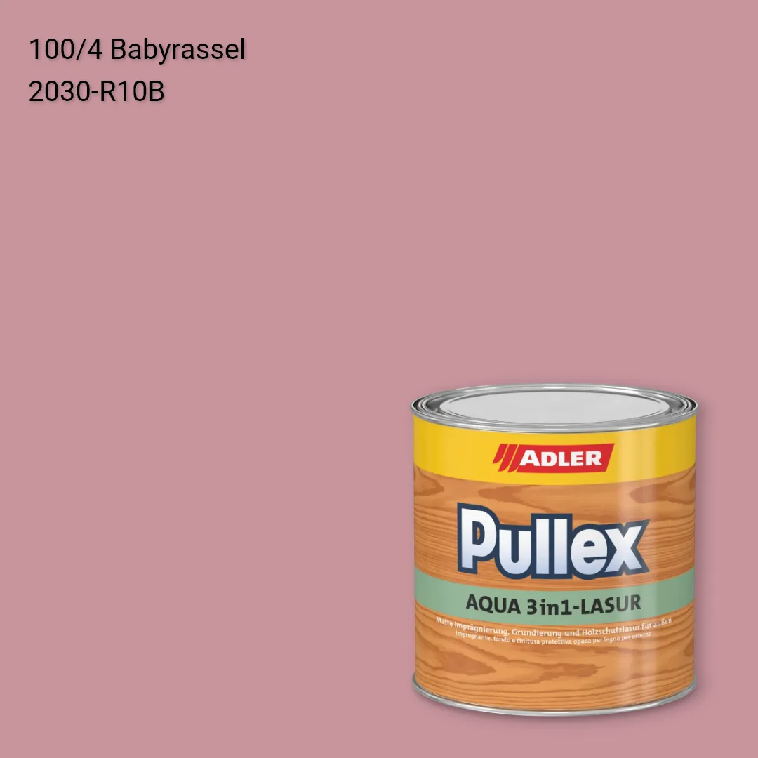 Лазур для дерева Pullex Aqua 3in1-Lasur колір C12 100/4, Adler Color 1200
