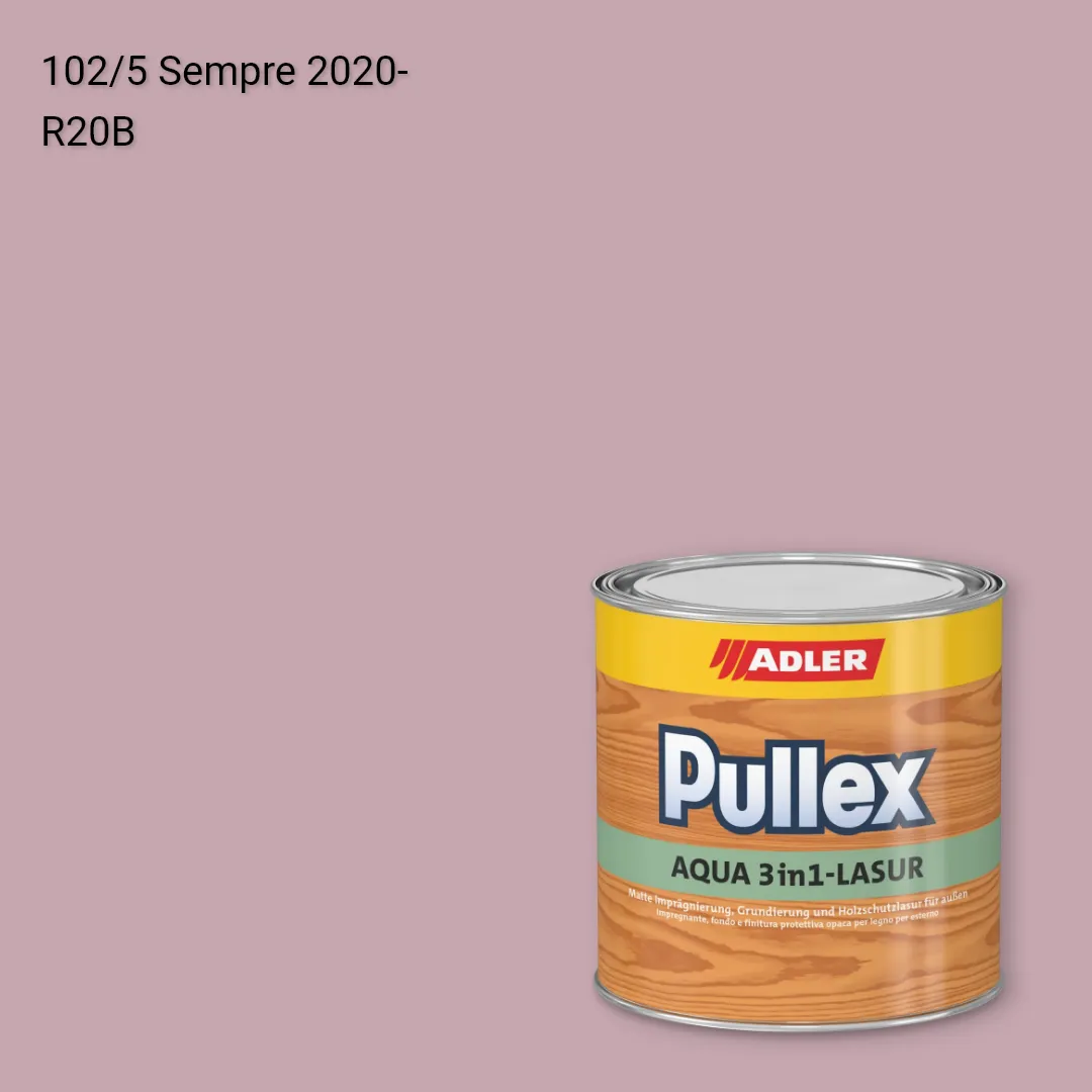Лазур для дерева Pullex Aqua 3in1-Lasur колір C12 102/5, Adler Color 1200
