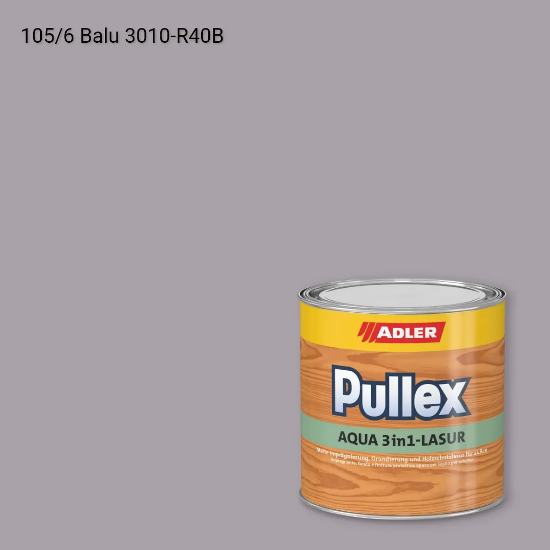 Лазур для дерева Pullex Aqua 3in1-Lasur колір C12 105/6, Adler Color 1200