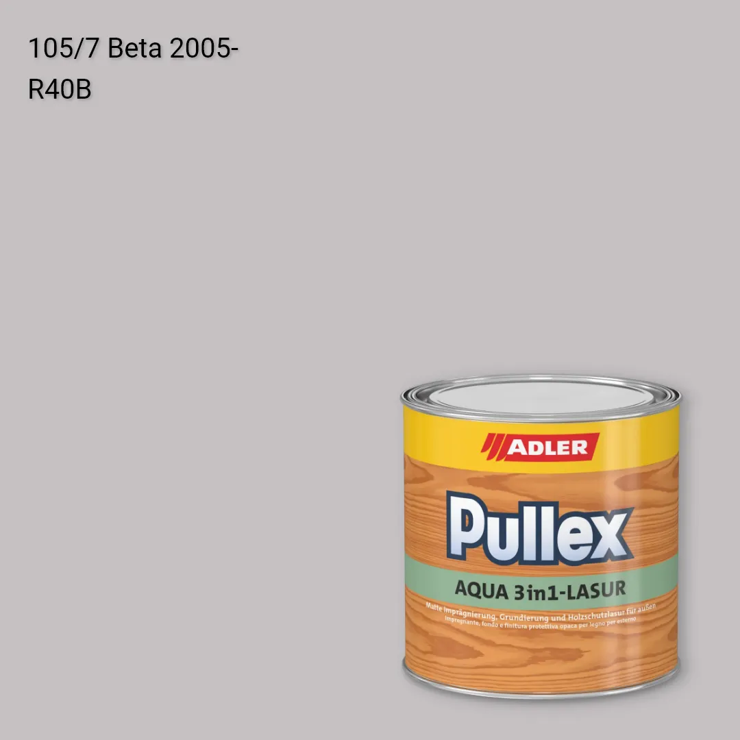 Лазур для дерева Pullex Aqua 3in1-Lasur колір C12 105/7, Adler Color 1200