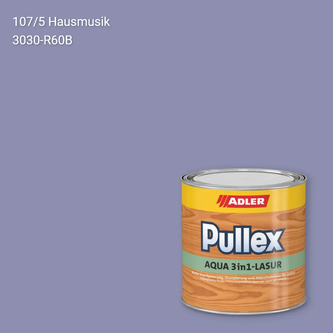 Лазур для дерева Pullex Aqua 3in1-Lasur колір C12 107/5, Adler Color 1200