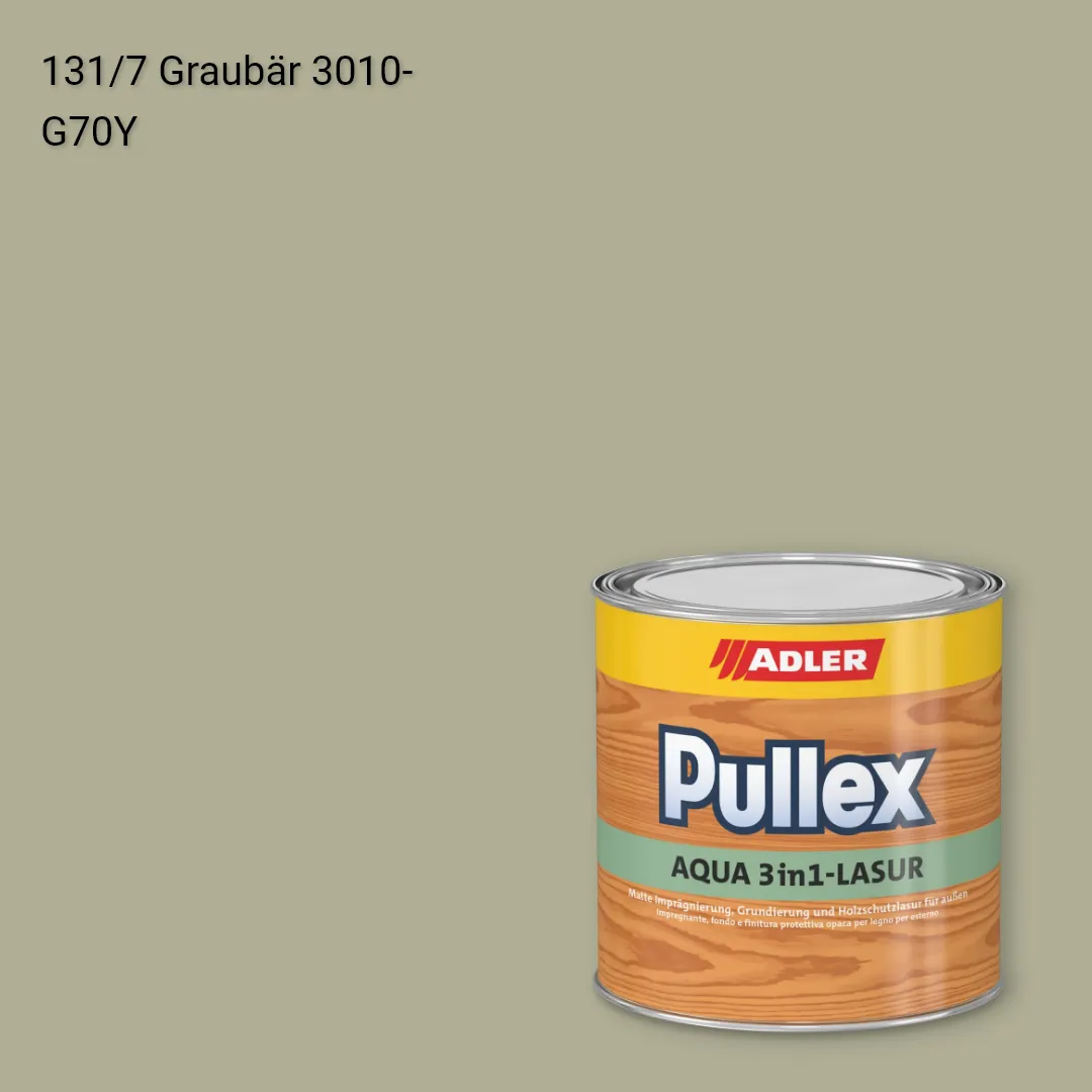 Лазур для дерева Pullex Aqua 3in1-Lasur колір C12 131/7, Adler Color 1200