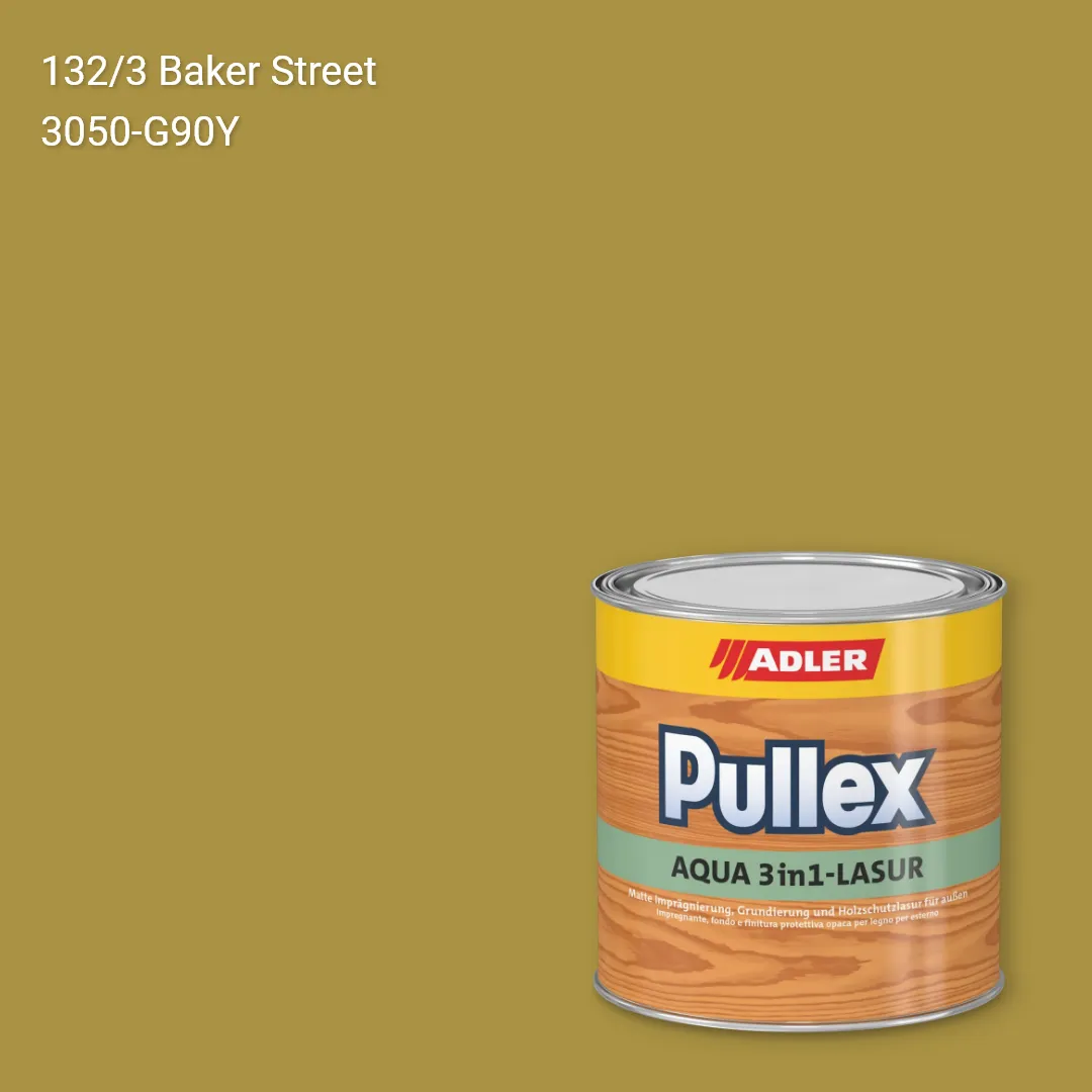 Лазур для дерева Pullex Aqua 3in1-Lasur колір C12 132/3, Adler Color 1200