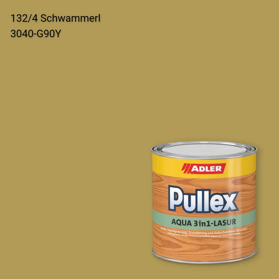Лазур для дерева Pullex Aqua 3in1-Lasur колір C12 132/4, Adler Color 1200