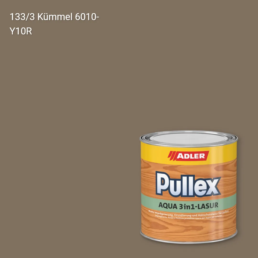 Лазур для дерева Pullex Aqua 3in1-Lasur колір C12 133/3, Adler Color 1200