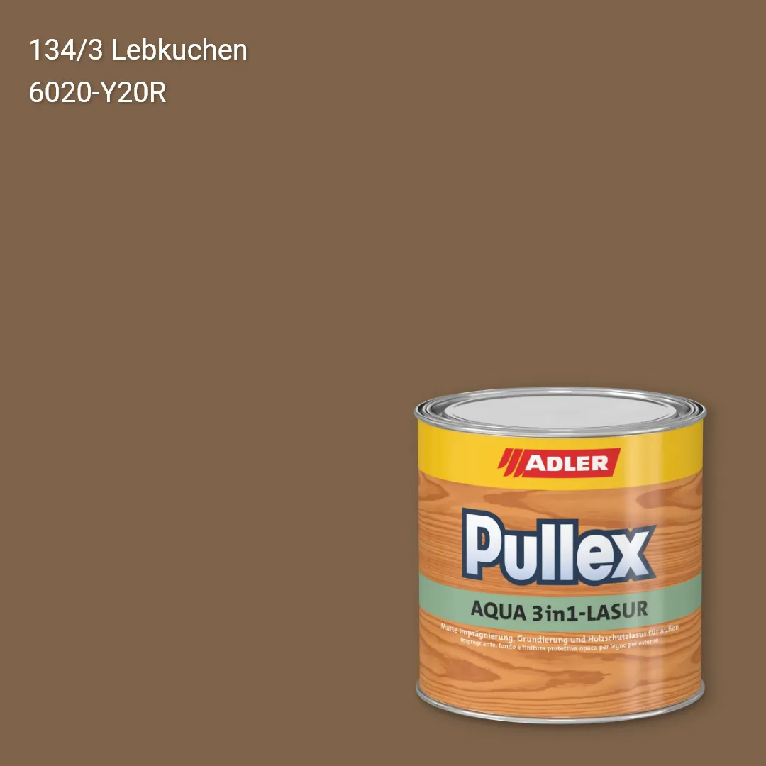 Лазур для дерева Pullex Aqua 3in1-Lasur колір C12 134/3, Adler Color 1200