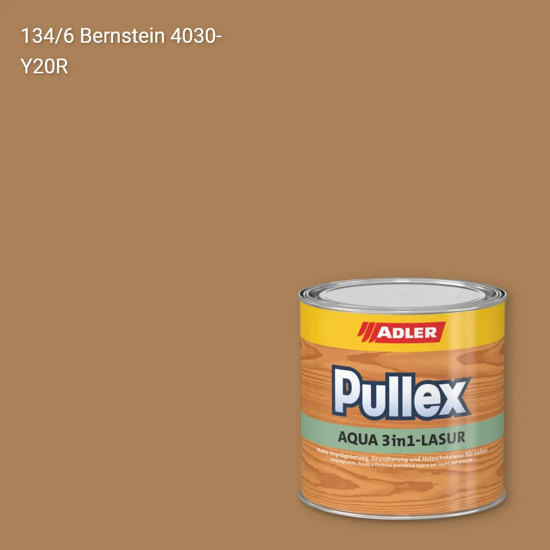 Лазур для дерева Pullex Aqua 3in1-Lasur колір C12 134/6, Adler Color 1200