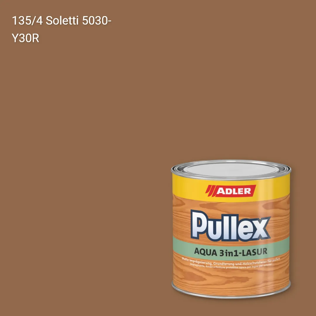 Лазур для дерева Pullex Aqua 3in1-Lasur колір C12 135/4, Adler Color 1200