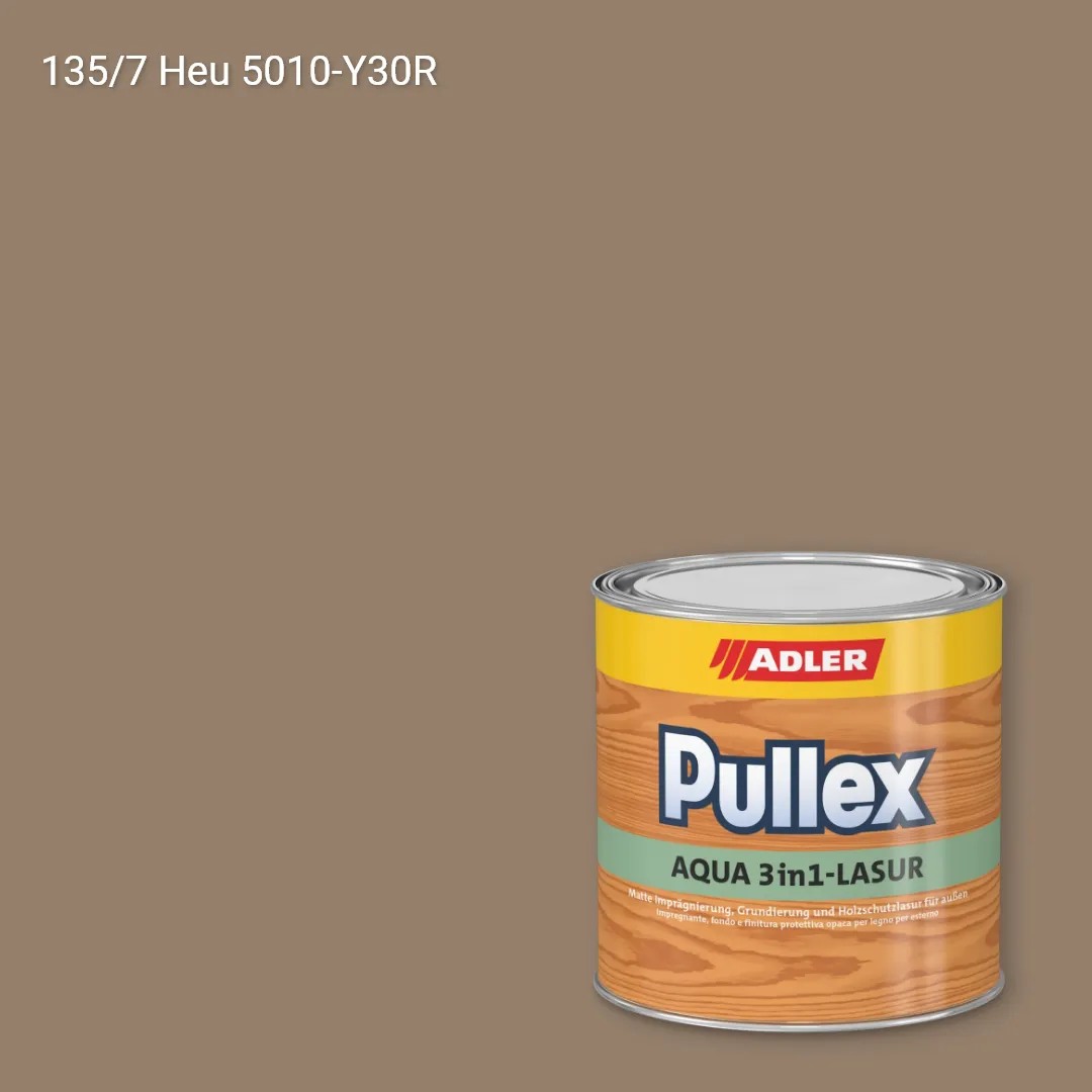 Лазур для дерева Pullex Aqua 3in1-Lasur колір C12 135/7, Adler Color 1200