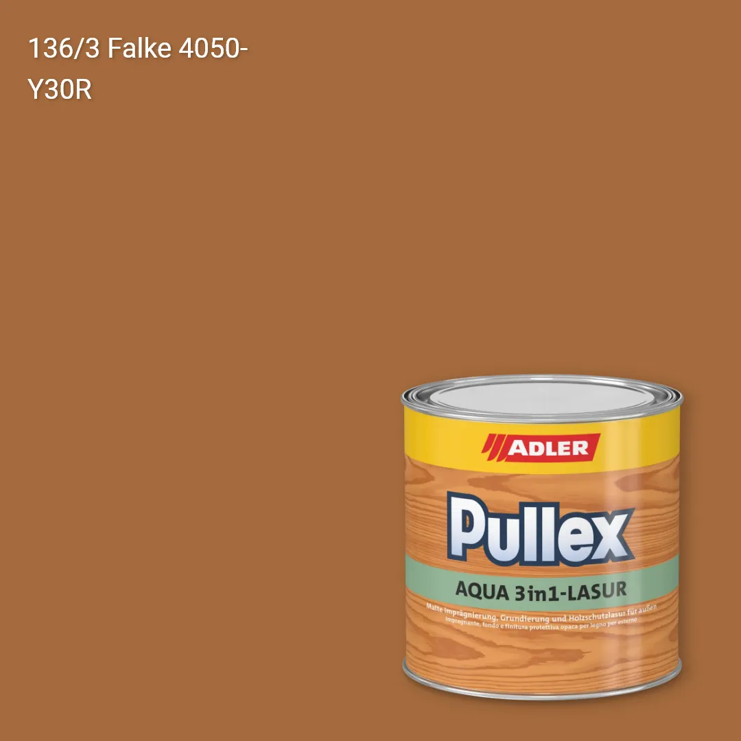 Лазур для дерева Pullex Aqua 3in1-Lasur колір C12 136/3, Adler Color 1200