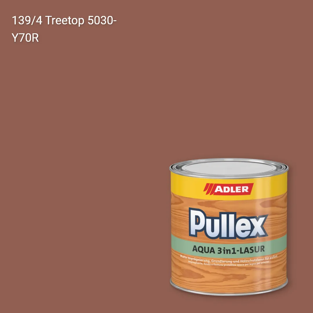 Лазур для дерева Pullex Aqua 3in1-Lasur колір C12 139/4, Adler Color 1200