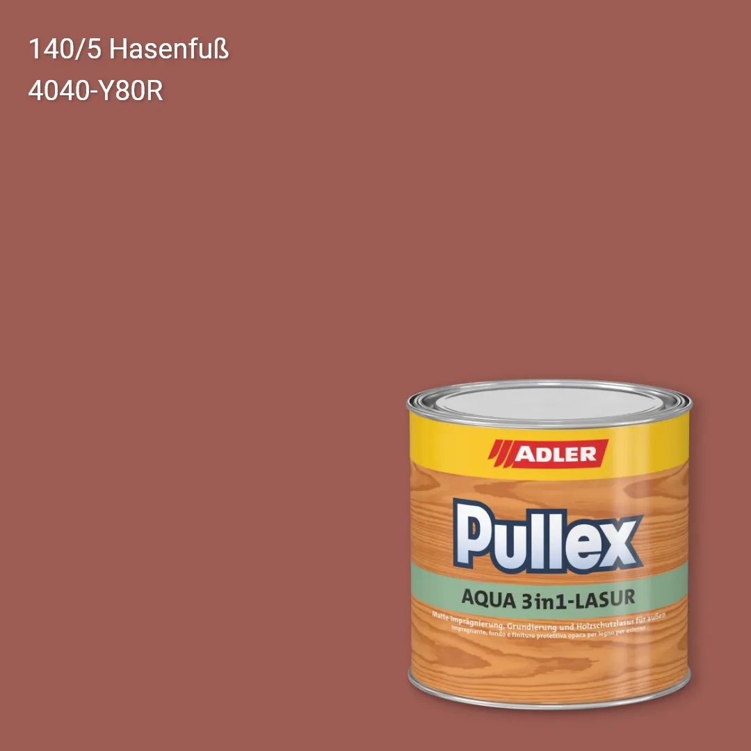 Лазур для дерева Pullex Aqua 3in1-Lasur колір C12 140/5, Adler Color 1200