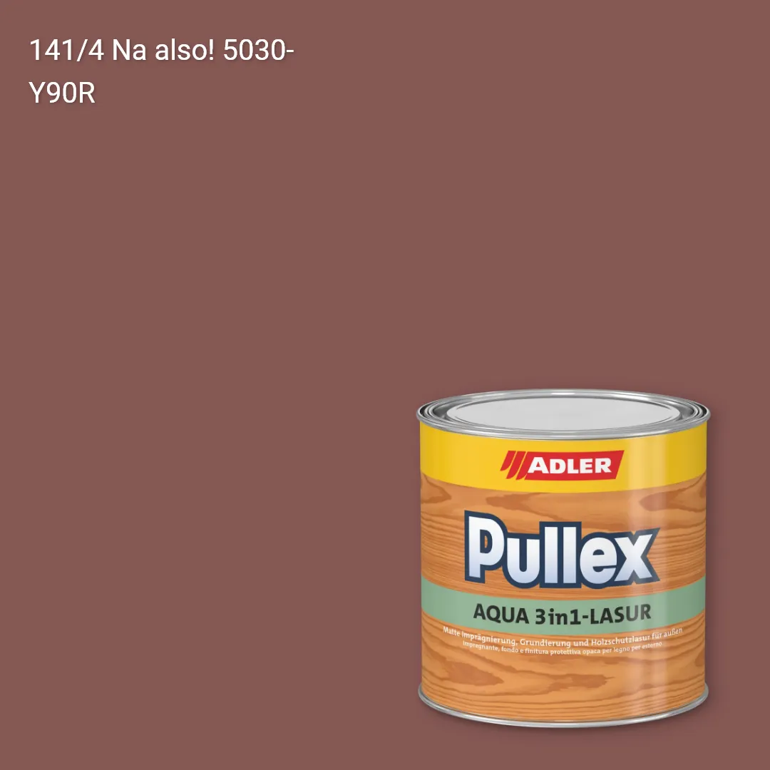 Лазур для дерева Pullex Aqua 3in1-Lasur колір C12 141/4, Adler Color 1200