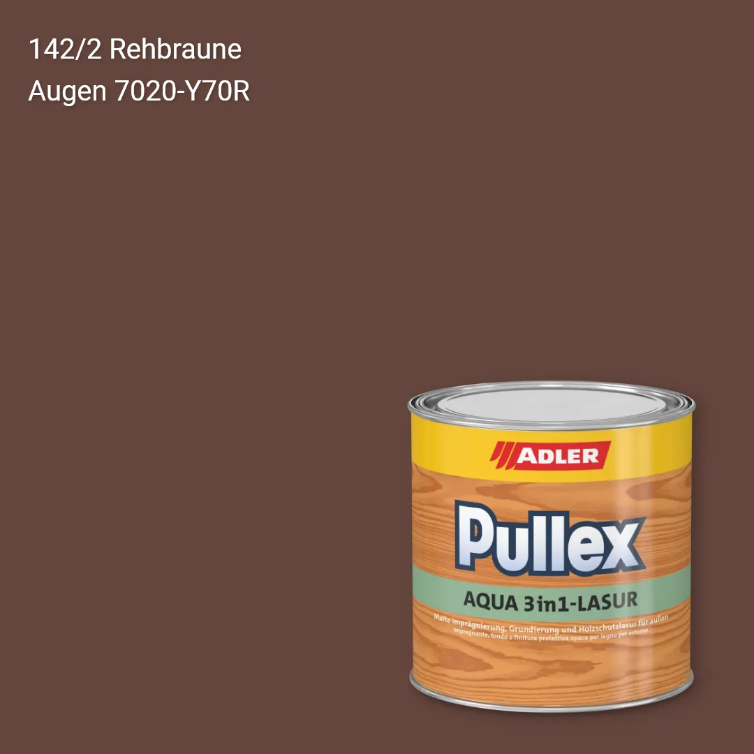 Лазур для дерева Pullex Aqua 3in1-Lasur колір C12 142/2, Adler Color 1200