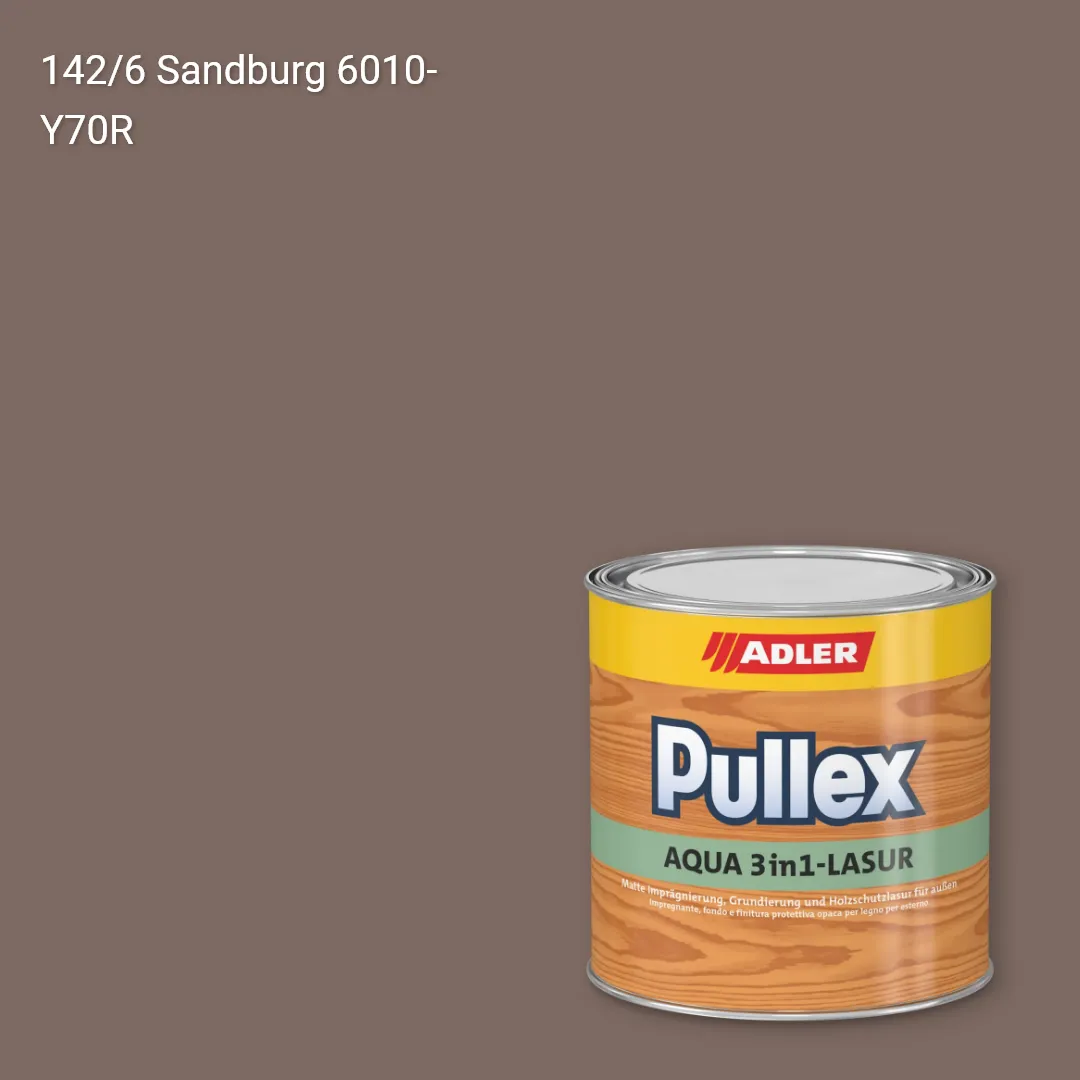 Лазур для дерева Pullex Aqua 3in1-Lasur колір C12 142/6, Adler Color 1200