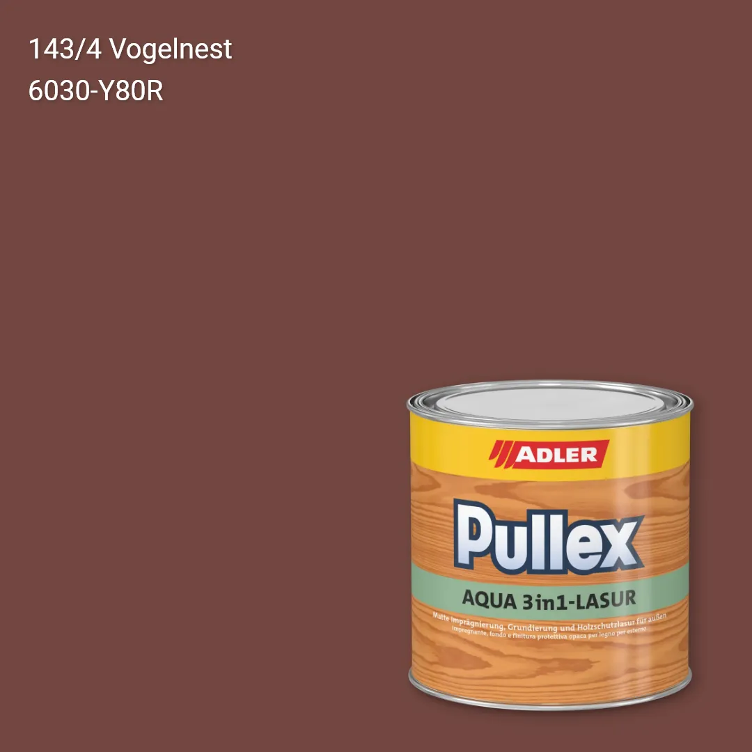 Лазур для дерева Pullex Aqua 3in1-Lasur колір C12 143/4, Adler Color 1200