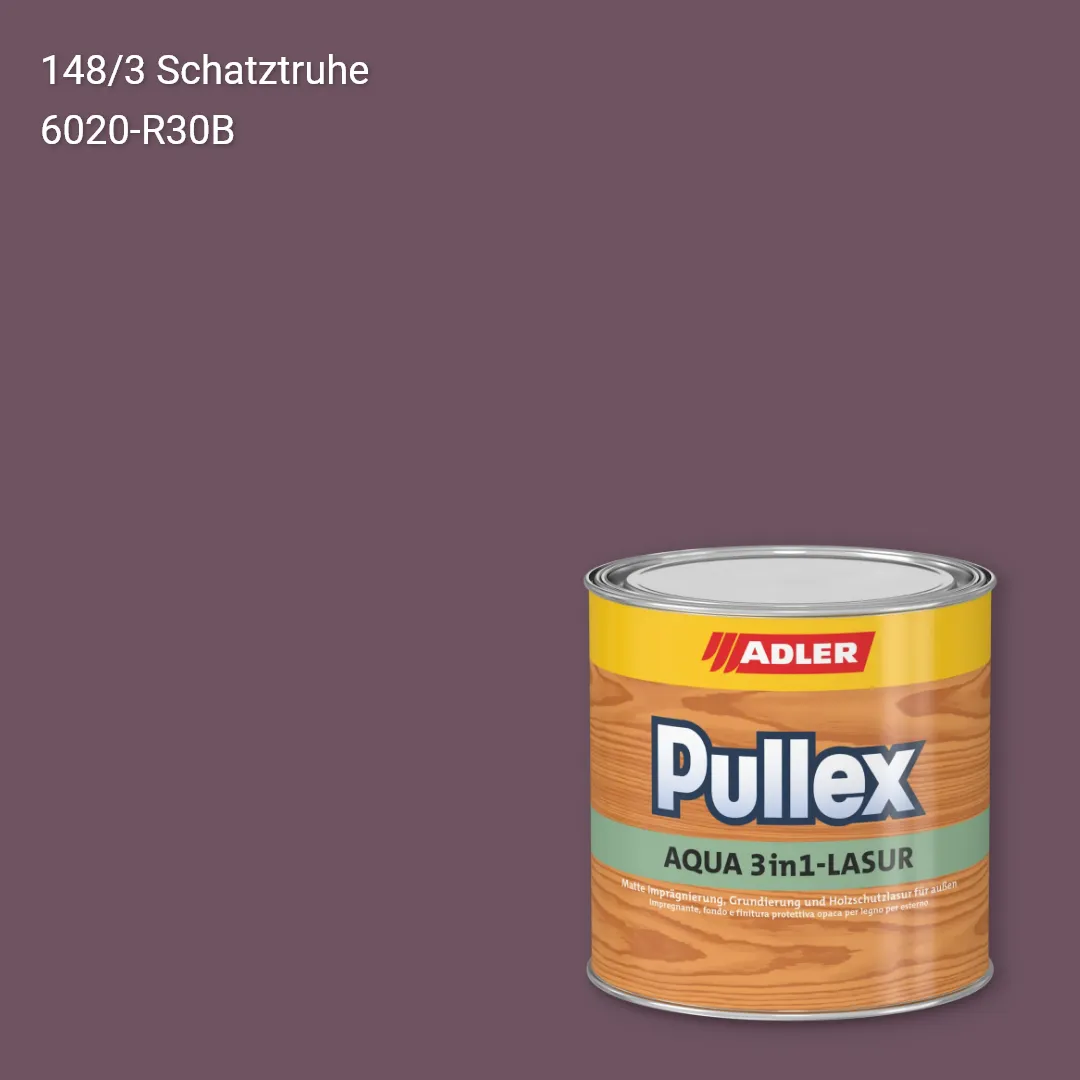 Лазур для дерева Pullex Aqua 3in1-Lasur колір C12 148/3, Adler Color 1200