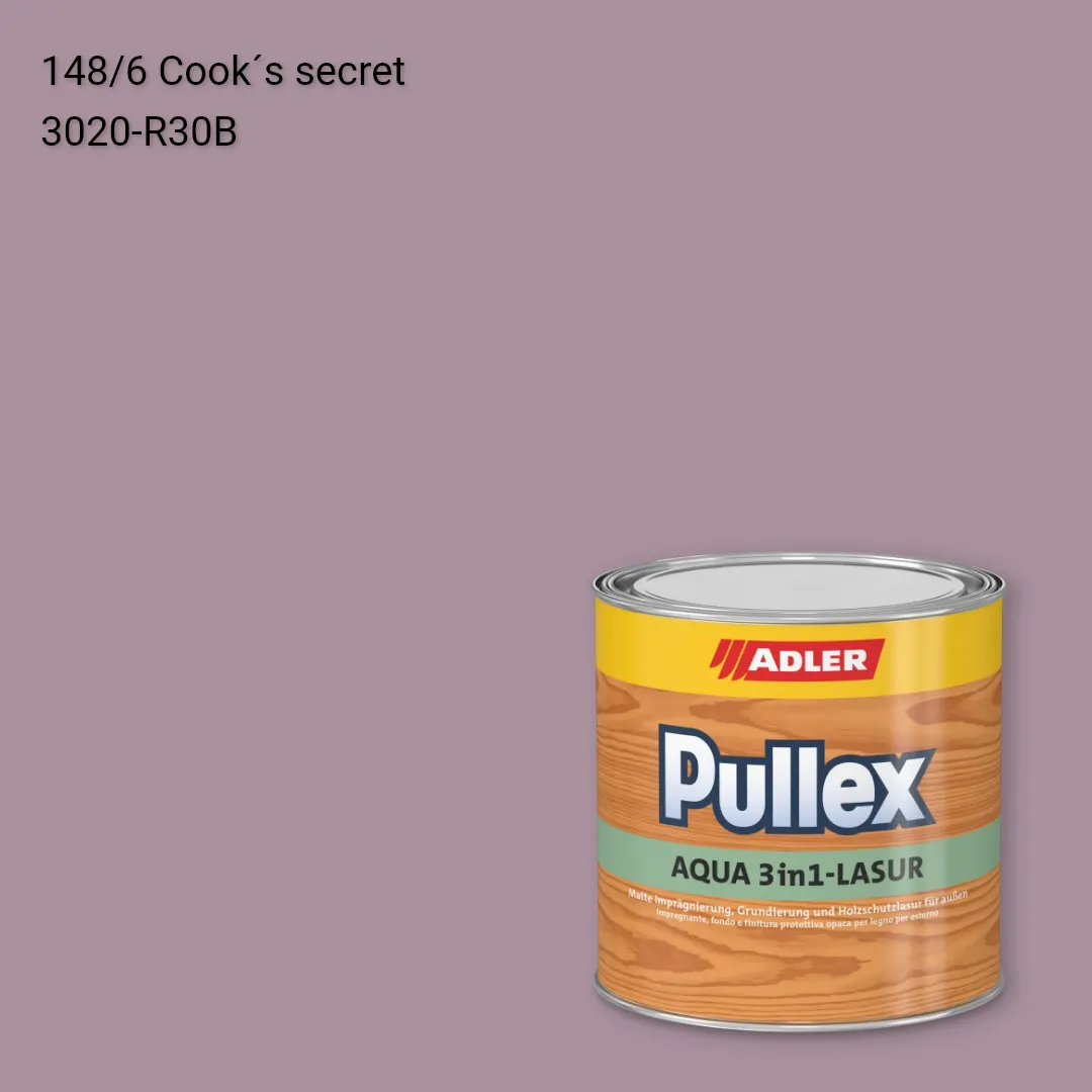 Лазур для дерева Pullex Aqua 3in1-Lasur колір C12 148/6, Adler Color 1200