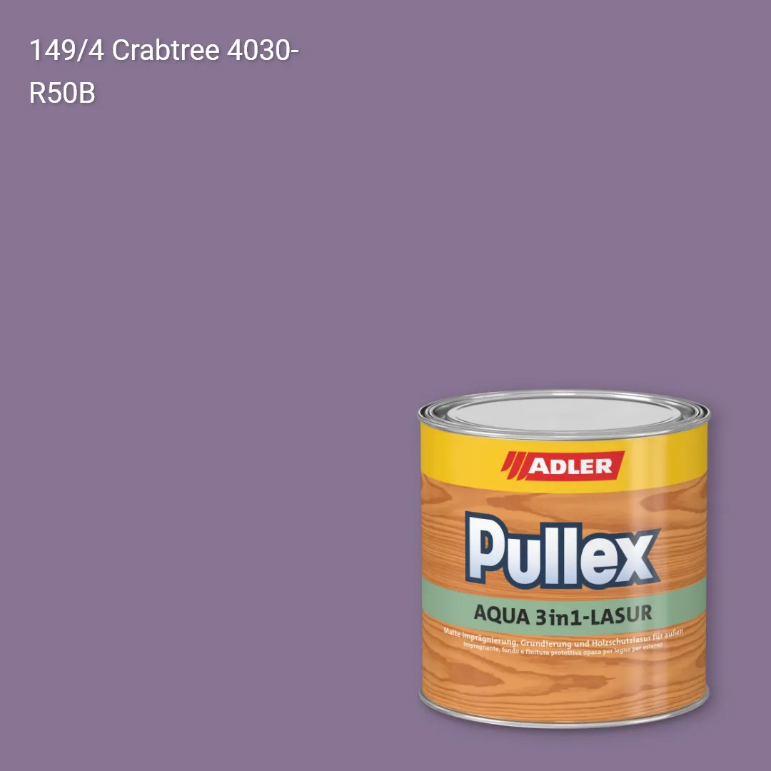 Лазур для дерева Pullex Aqua 3in1-Lasur колір C12 149/4, Adler Color 1200