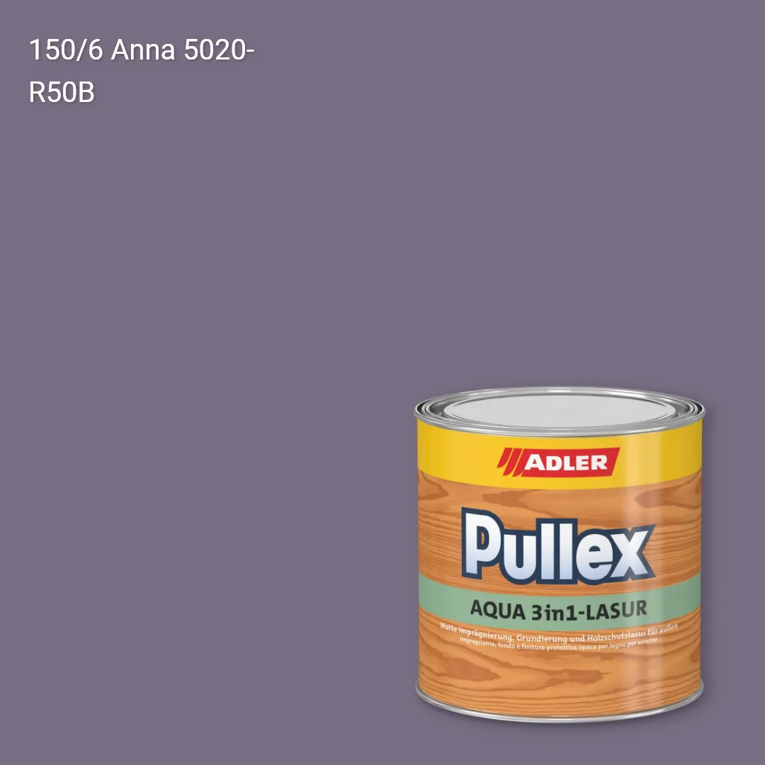 Лазур для дерева Pullex Aqua 3in1-Lasur колір C12 150/6, Adler Color 1200