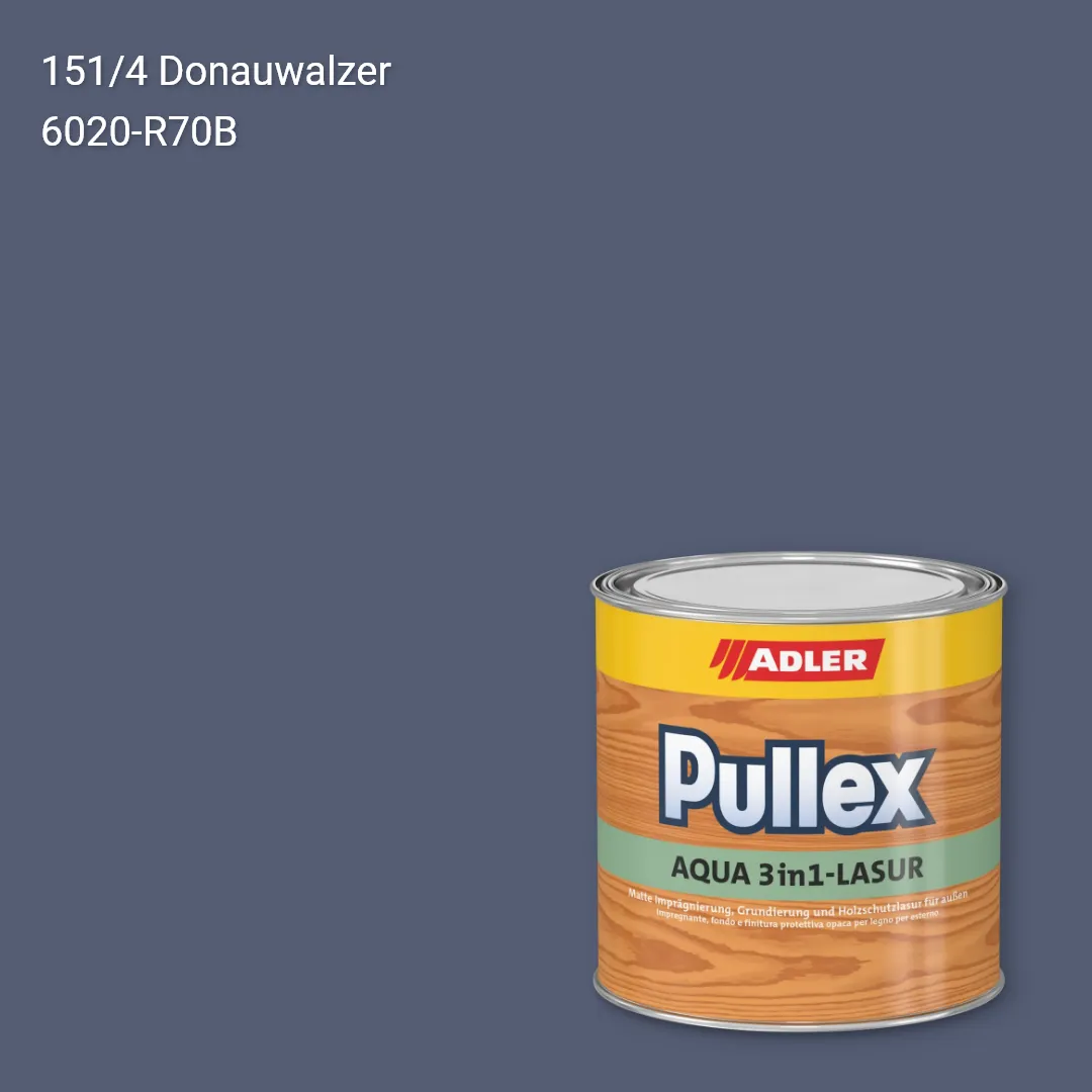 Лазур для дерева Pullex Aqua 3in1-Lasur колір C12 151/4, Adler Color 1200