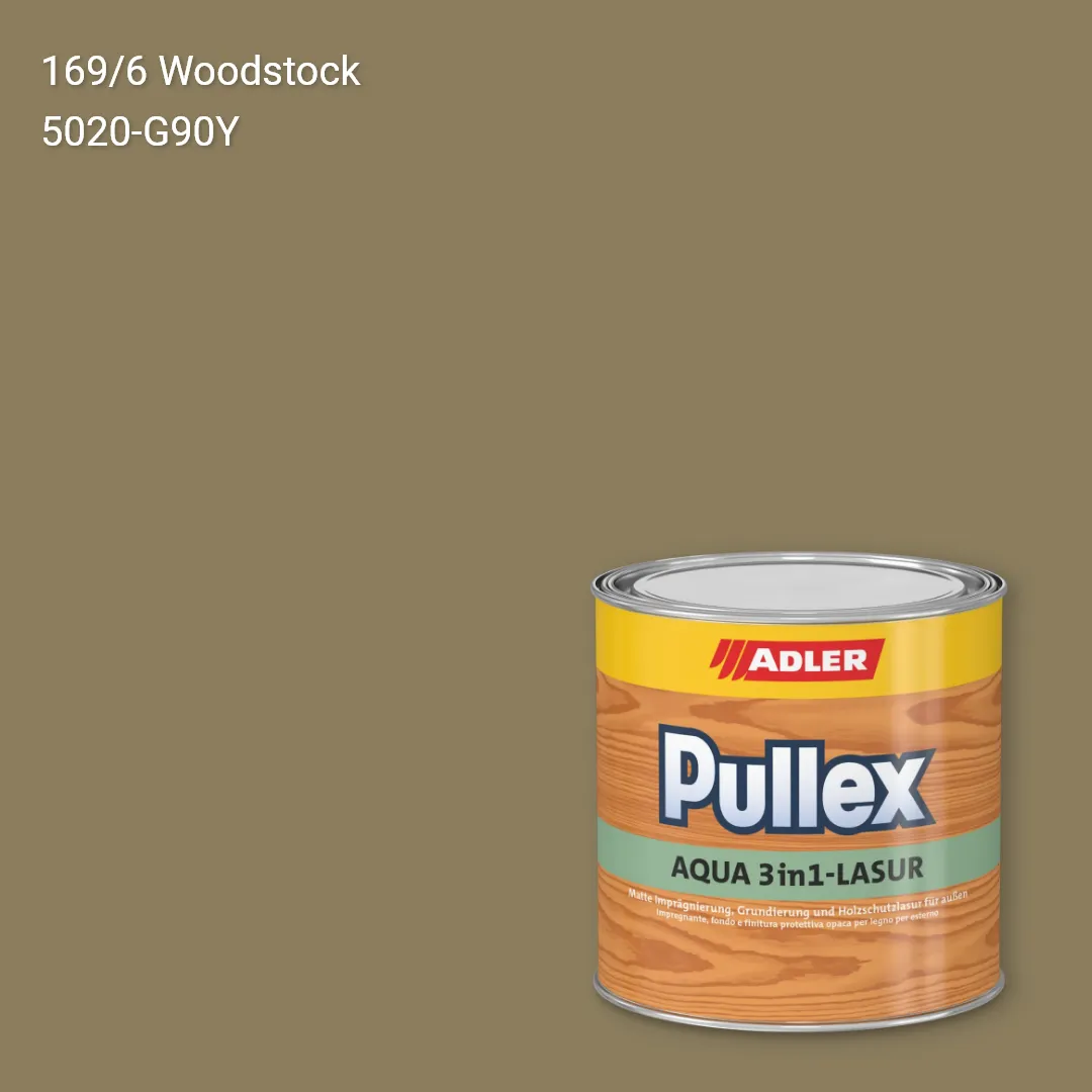 Лазур для дерева Pullex Aqua 3in1-Lasur колір C12 169/6, Adler Color 1200