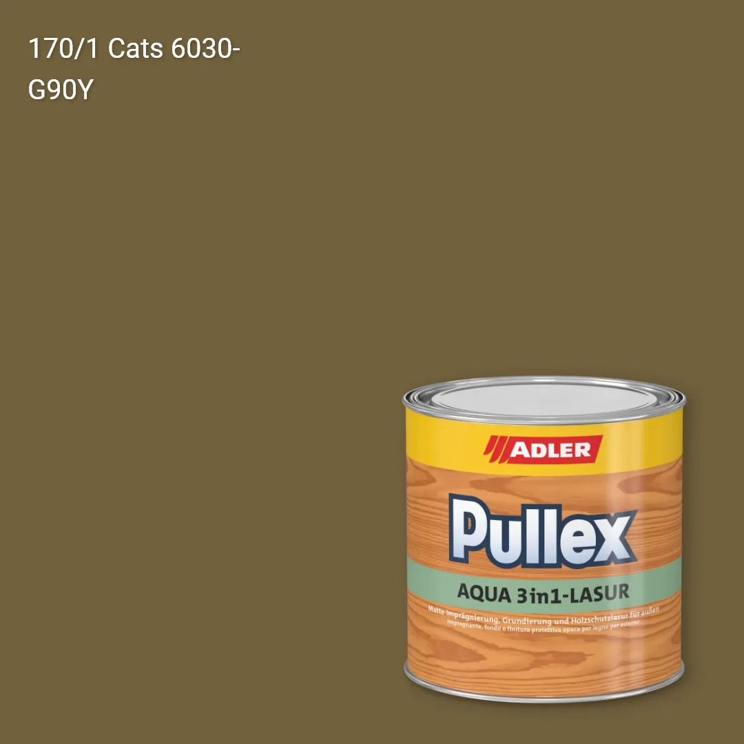 Лазур для дерева Pullex Aqua 3in1-Lasur колір C12 170/1, Adler Color 1200