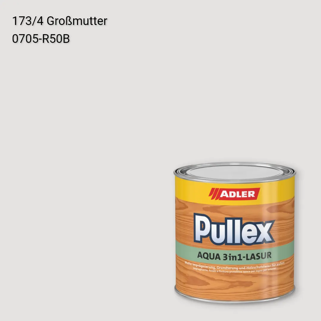 Лазур для дерева Pullex Aqua 3in1-Lasur колір C12 173/4, Adler Color 1200