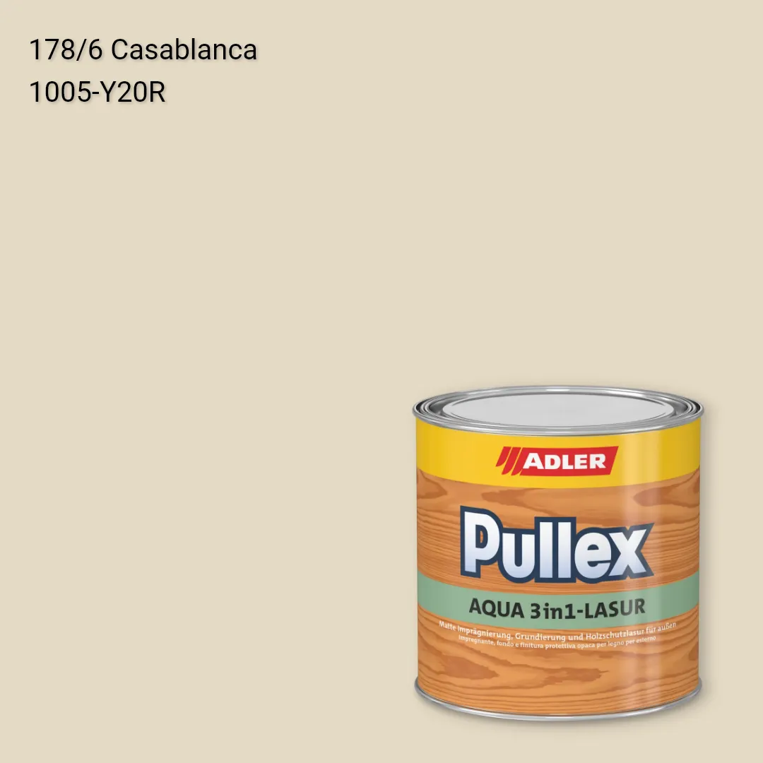 Лазур для дерева Pullex Aqua 3in1-Lasur колір C12 178/6, Adler Color 1200