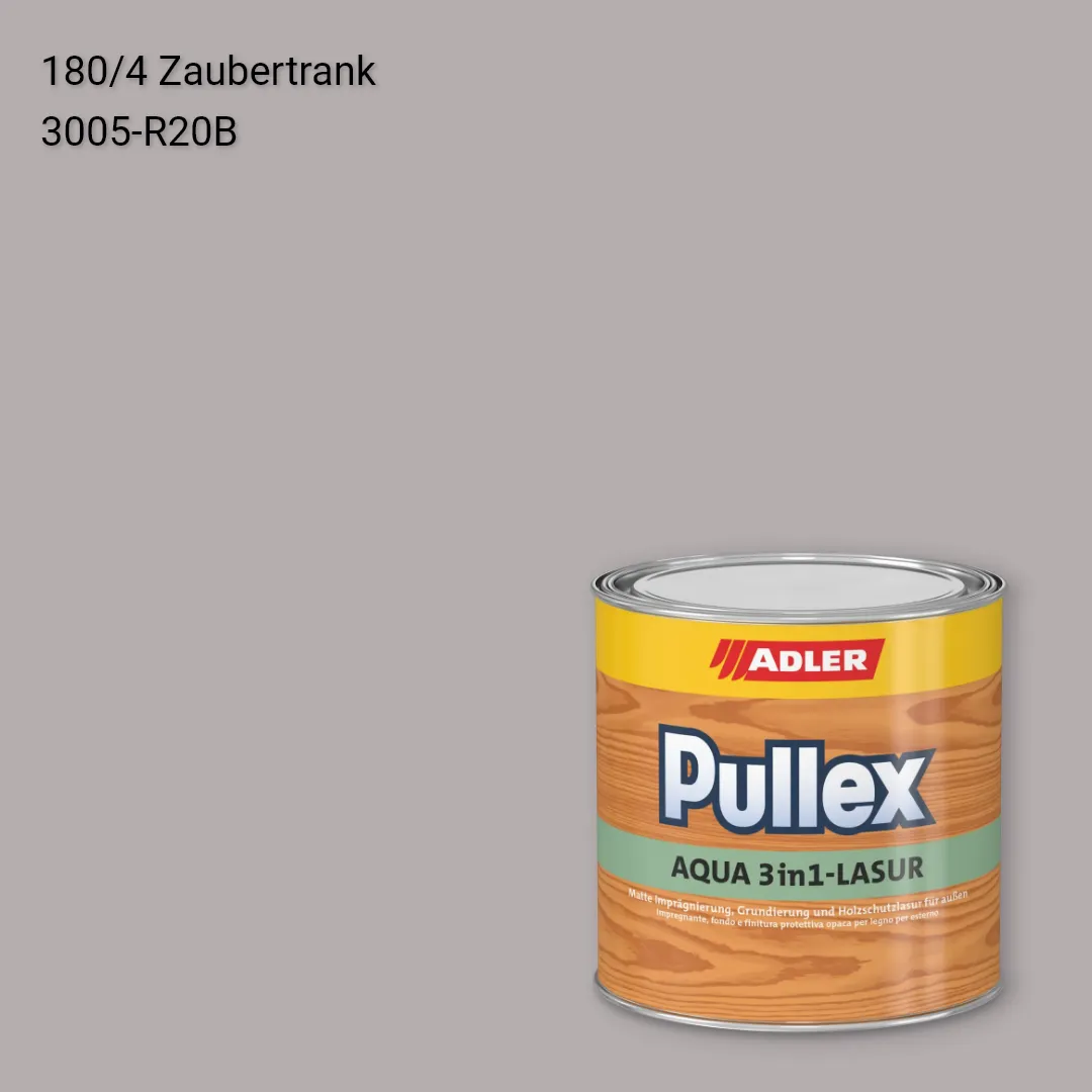 Лазур для дерева Pullex Aqua 3in1-Lasur колір C12 180/4, Adler Color 1200