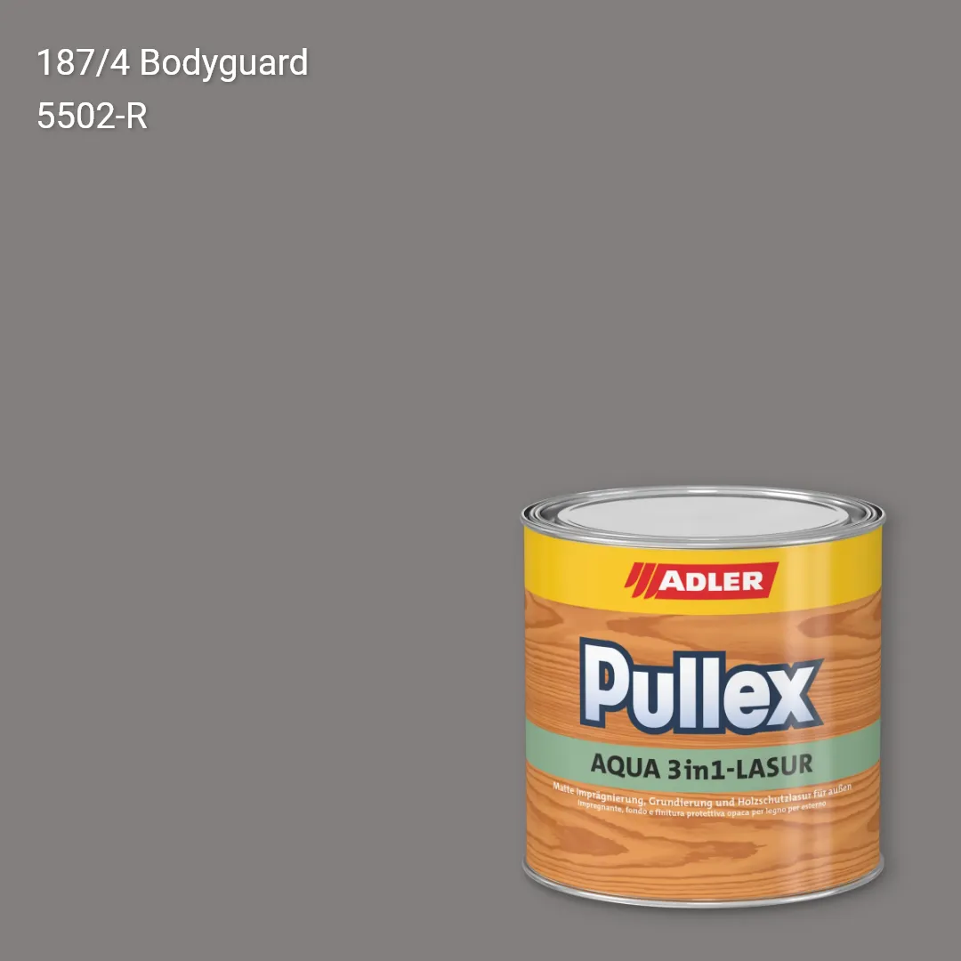 Лазур для дерева Pullex Aqua 3in1-Lasur колір C12 187/4, Adler Color 1200