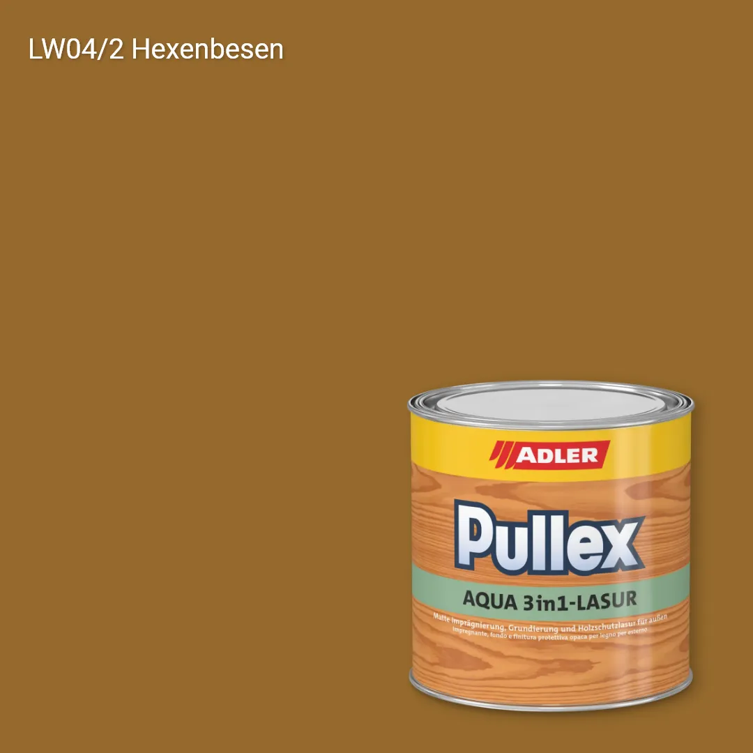 Лазур для дерева Pullex Aqua 3in1-Lasur колір LW 04/2, Adler Livingwood