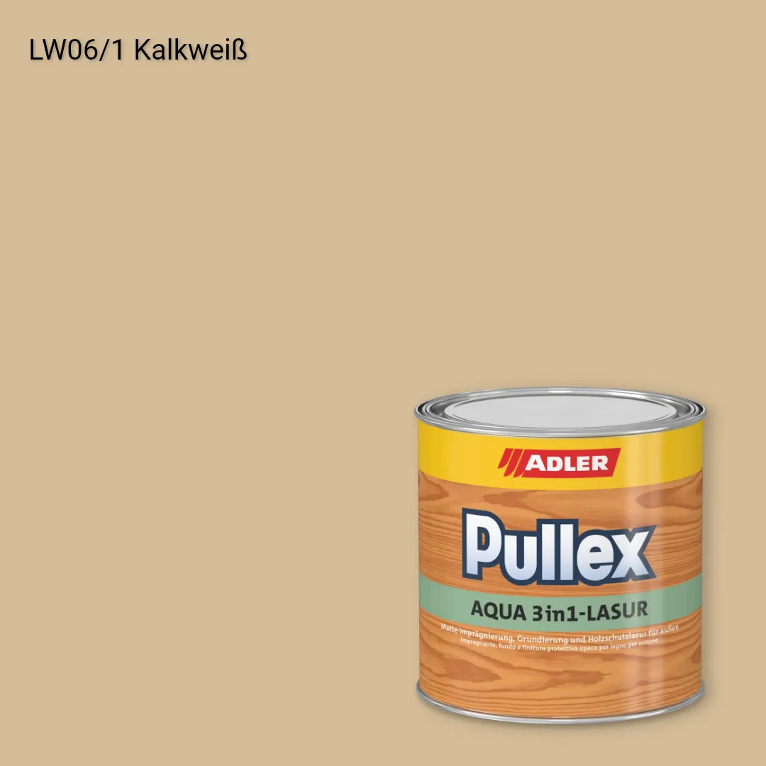 Лазур для дерева Pullex Aqua 3in1-Lasur колір LW 06/1, Adler Livingwood