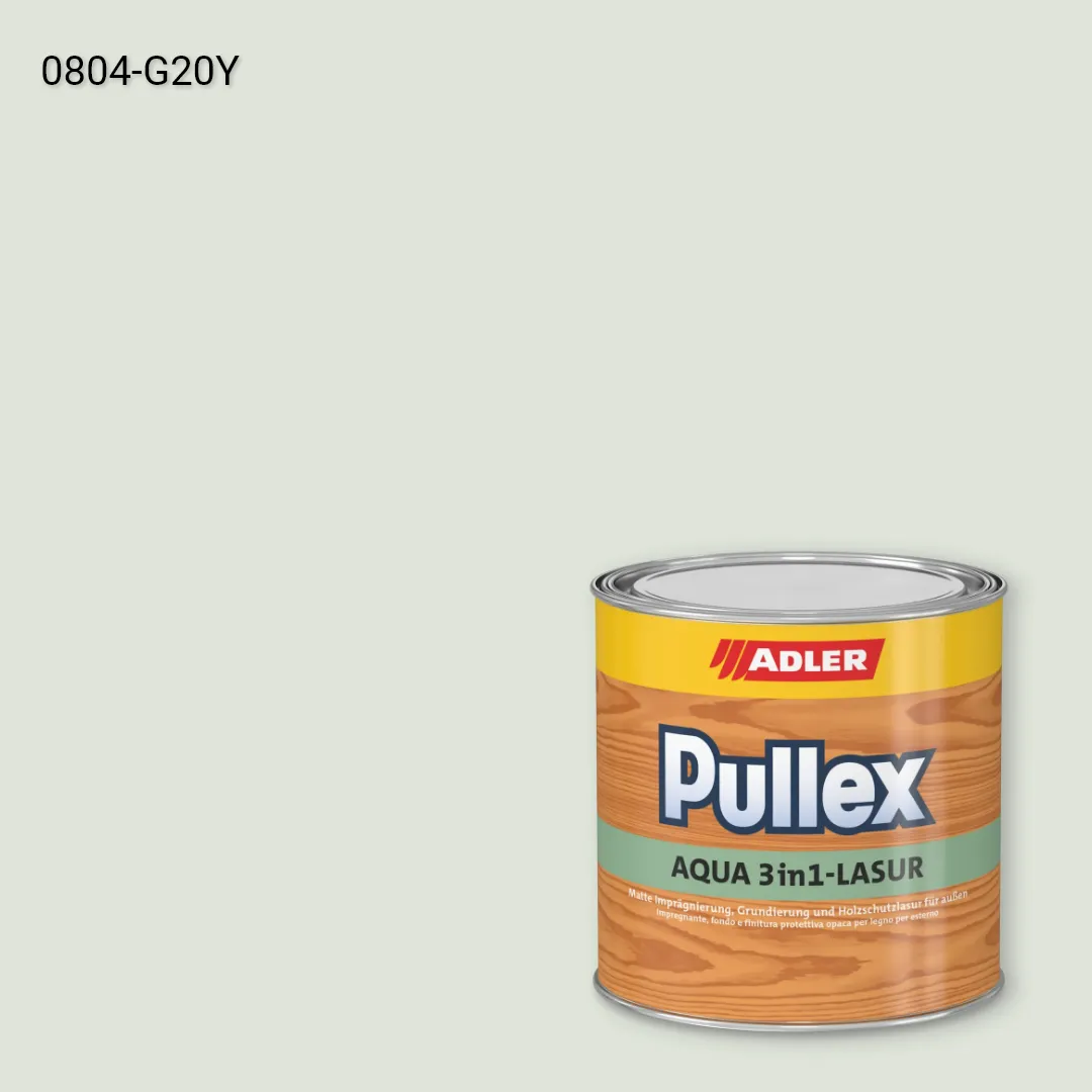 Лазур для дерева Pullex Aqua 3in1-Lasur колір NCS S 0804-G20Y, Adler NCS S