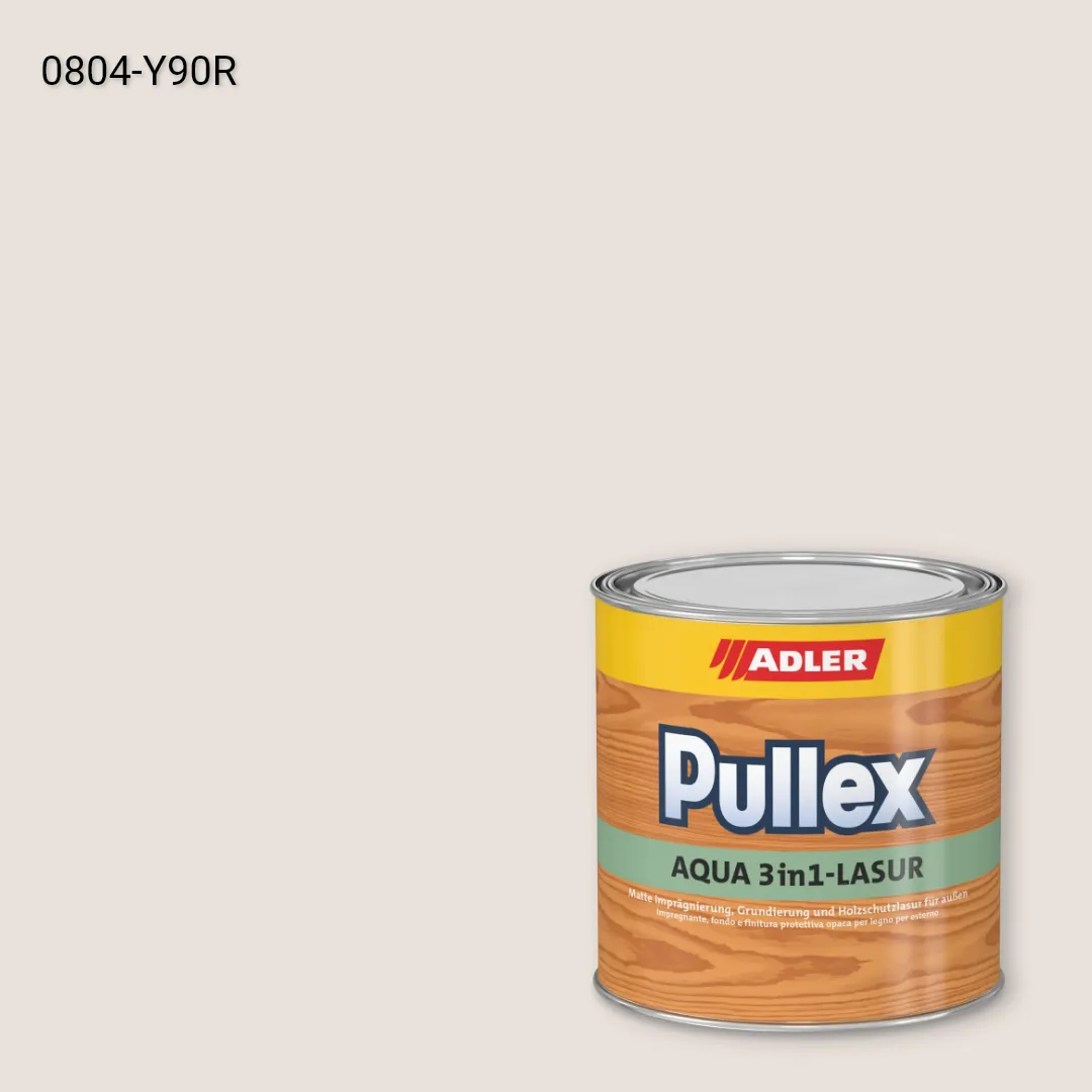 Лазур для дерева Pullex Aqua 3in1-Lasur колір NCS S 0804-Y90R, Adler NCS S