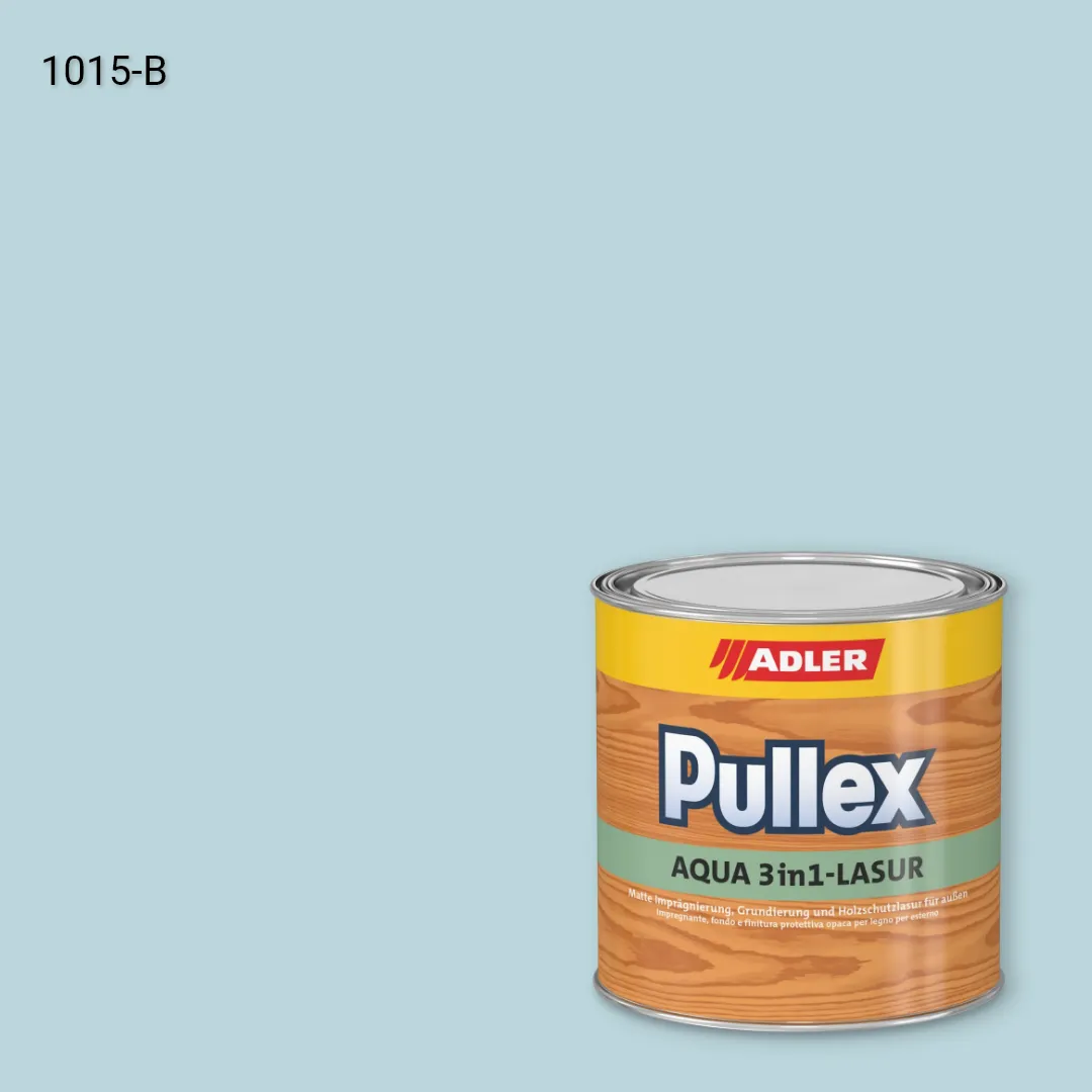 Лазур для дерева Pullex Aqua 3in1-Lasur колір NCS S 1015-B, Adler NCS S