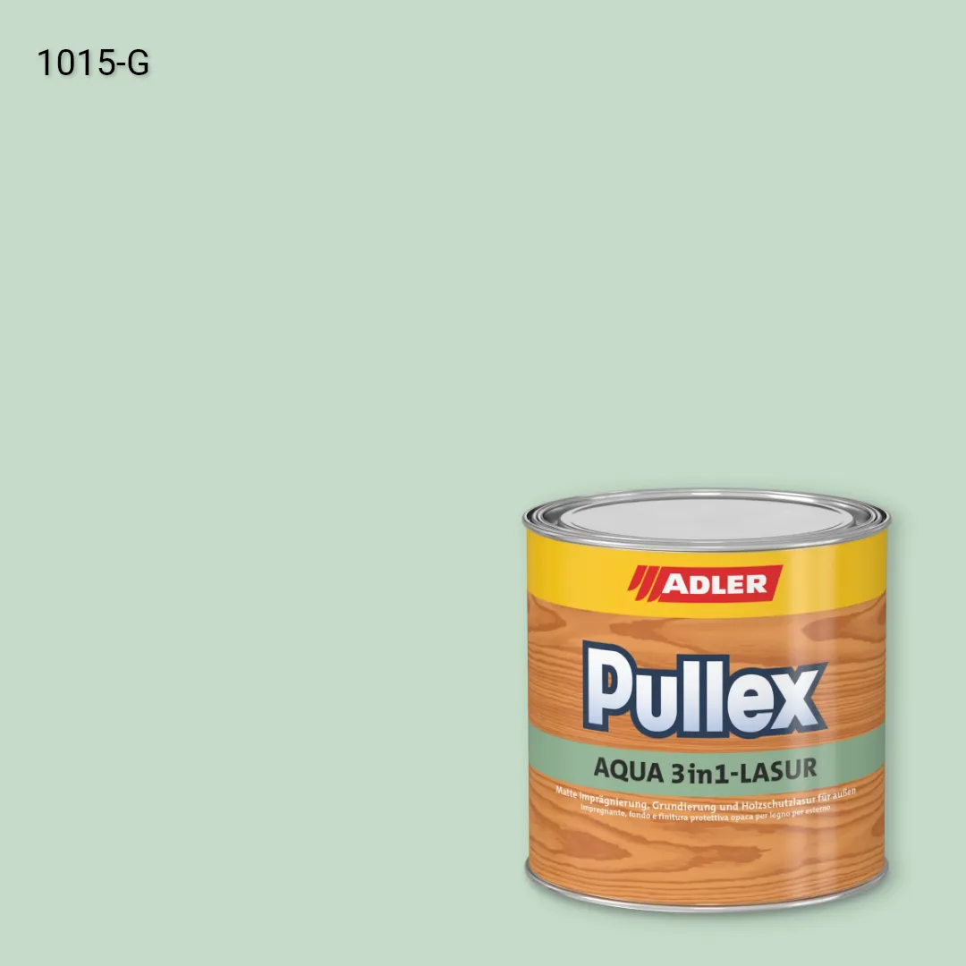 Лазур для дерева Pullex Aqua 3in1-Lasur колір NCS S 1015-G, Adler NCS S