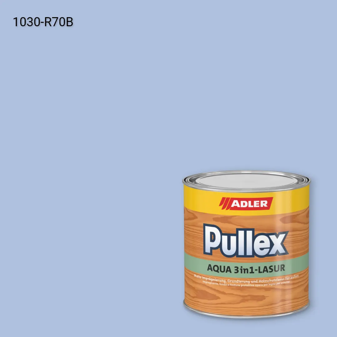 Лазур для дерева Pullex Aqua 3in1-Lasur колір NCS S 1030-R70B, Adler NCS S