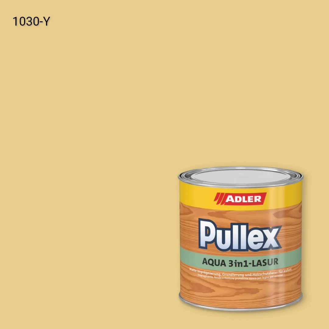 Лазур для дерева Pullex Aqua 3in1-Lasur колір NCS S 1030-Y, Adler NCS S