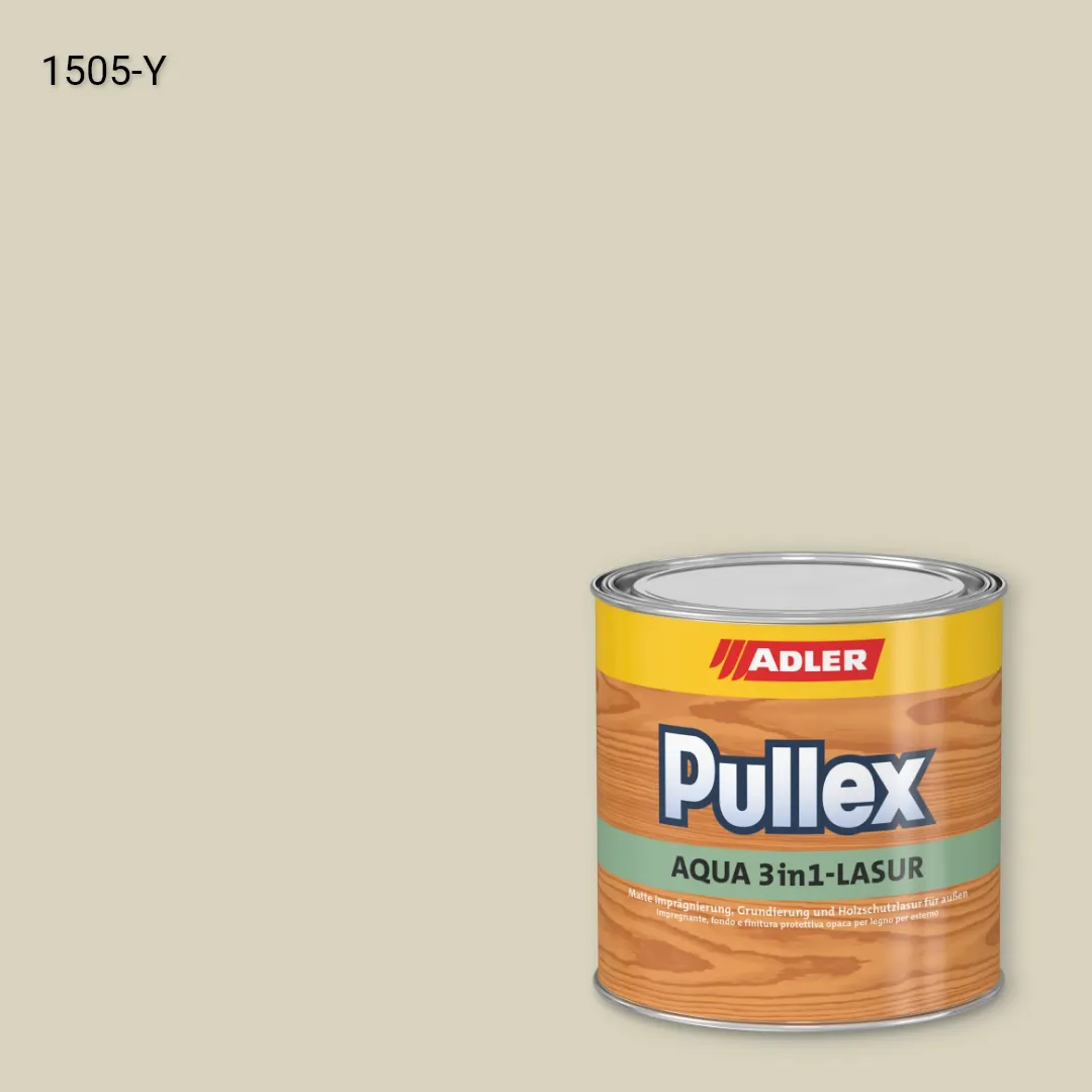 Лазур для дерева Pullex Aqua 3in1-Lasur колір NCS S 1505-Y, Adler NCS S