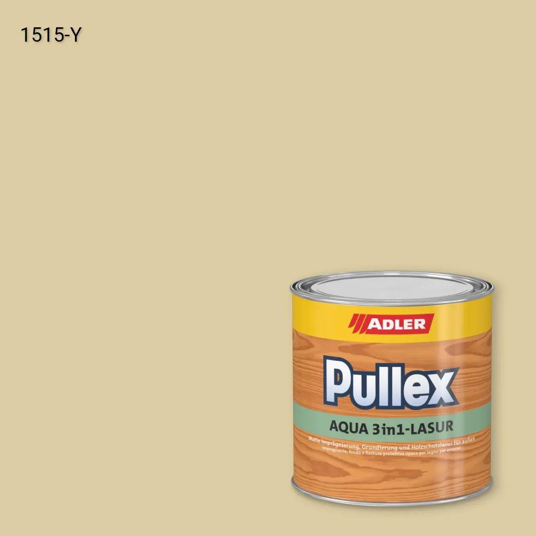 Лазур для дерева Pullex Aqua 3in1-Lasur колір NCS S 1515-Y, Adler NCS S
