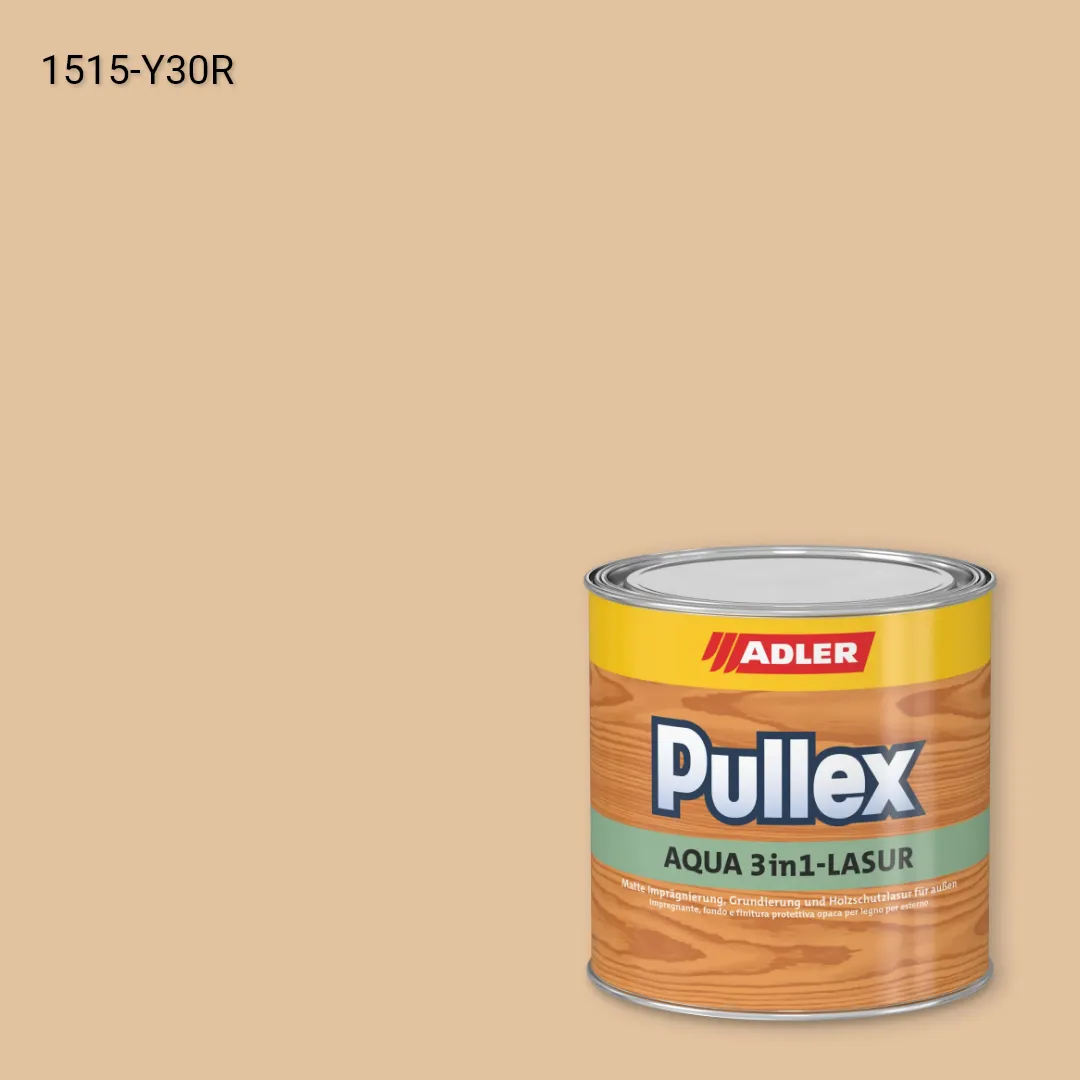 Лазур для дерева Pullex Aqua 3in1-Lasur колір NCS S 1515-Y30R, Adler NCS S