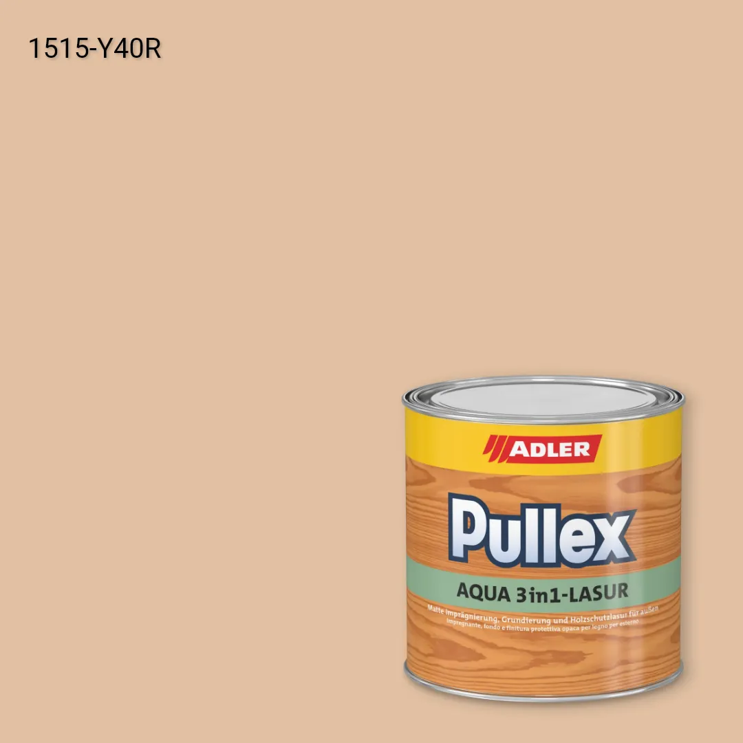 Лазур для дерева Pullex Aqua 3in1-Lasur колір NCS S 1515-Y40R, Adler NCS S