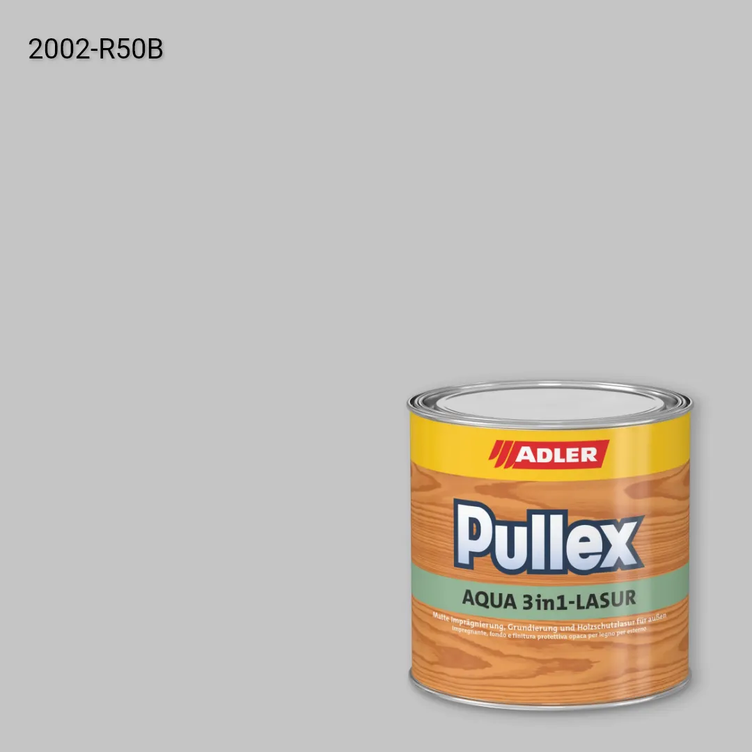Лазур для дерева Pullex Aqua 3in1-Lasur колір NCS S 2002-R50B, Adler NCS S
